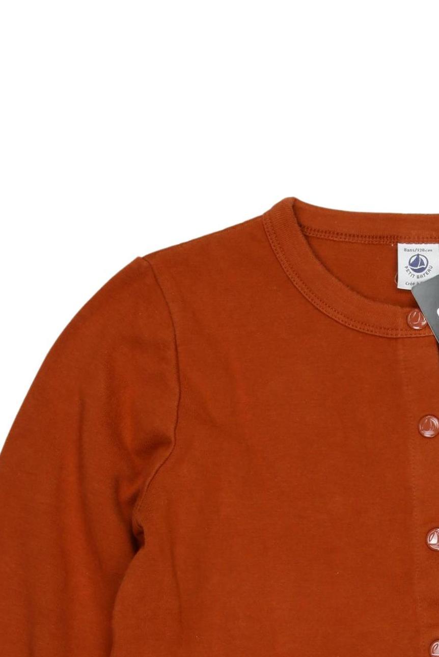 Thumbnail - Petit Bateau Damen Strickjacke, orange, Gr. 128