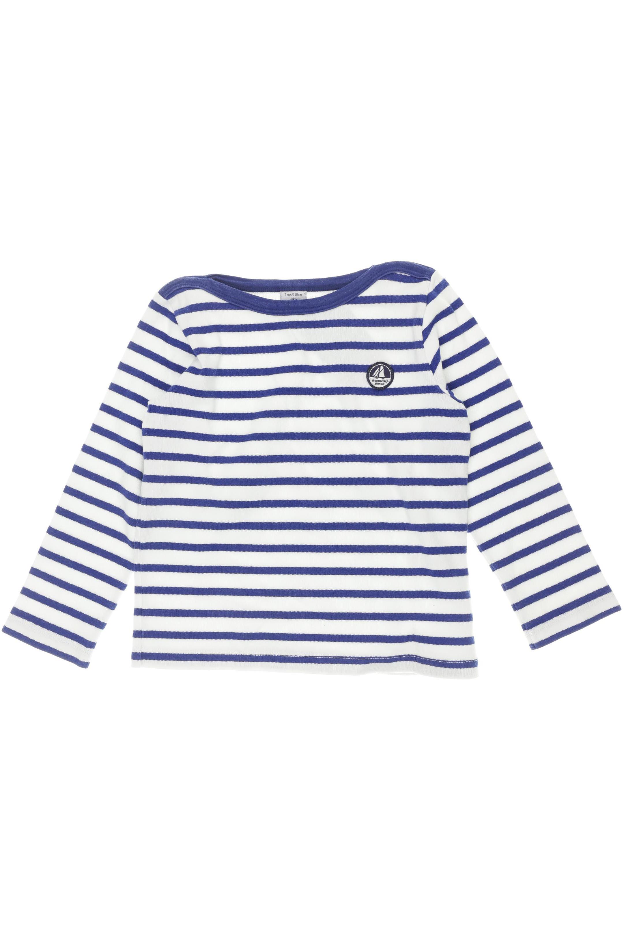 

Petit Bateau Damen Langarmshirt, blau, Gr. 110