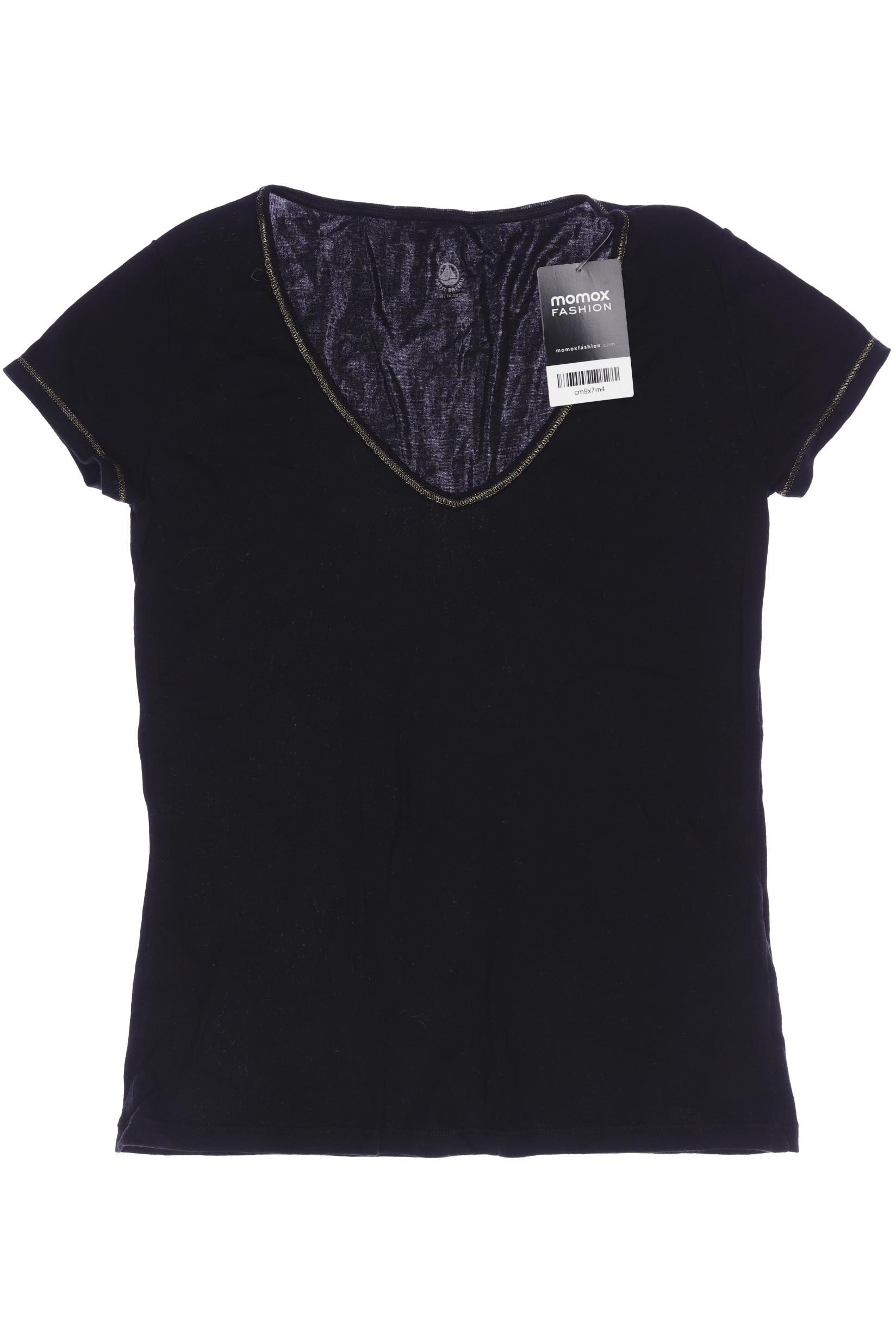 

Petit Bateau Damen T-Shirt, schwarz, Gr. 176