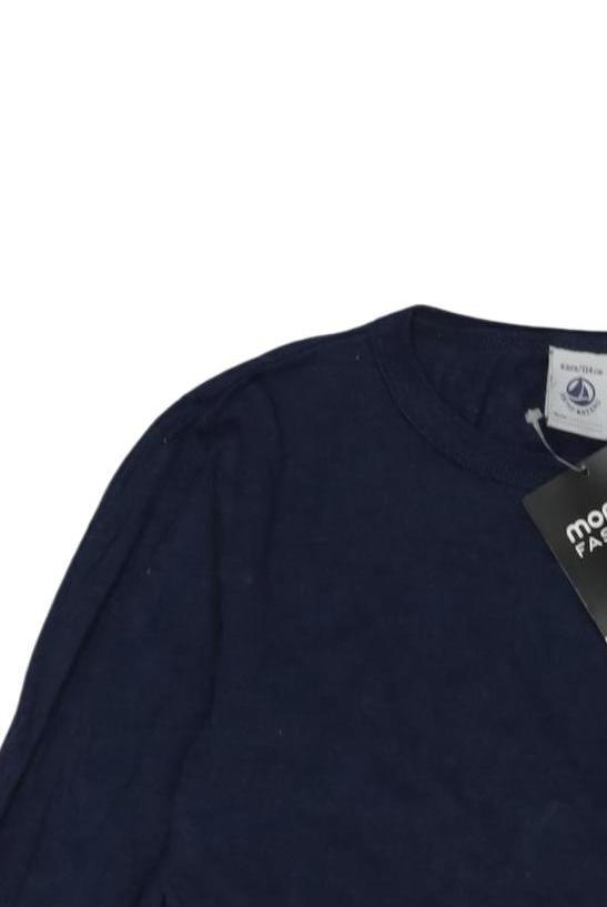 Thumbnail - Petit Bateau Mädchen Langarmshirt, marineblau, Gr. 110