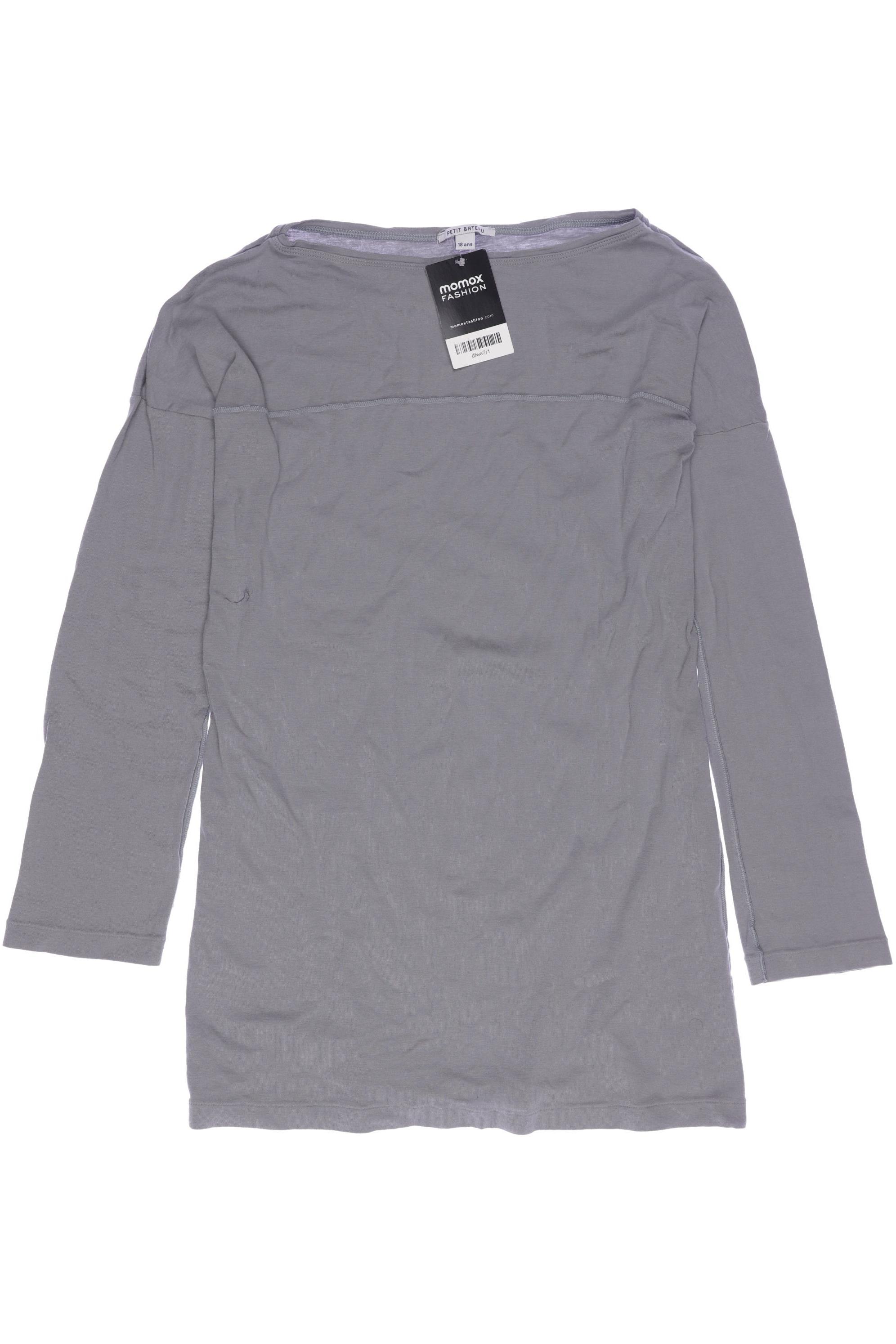 

Petit Bateau Damen Langarmshirt, grau, Gr. 188