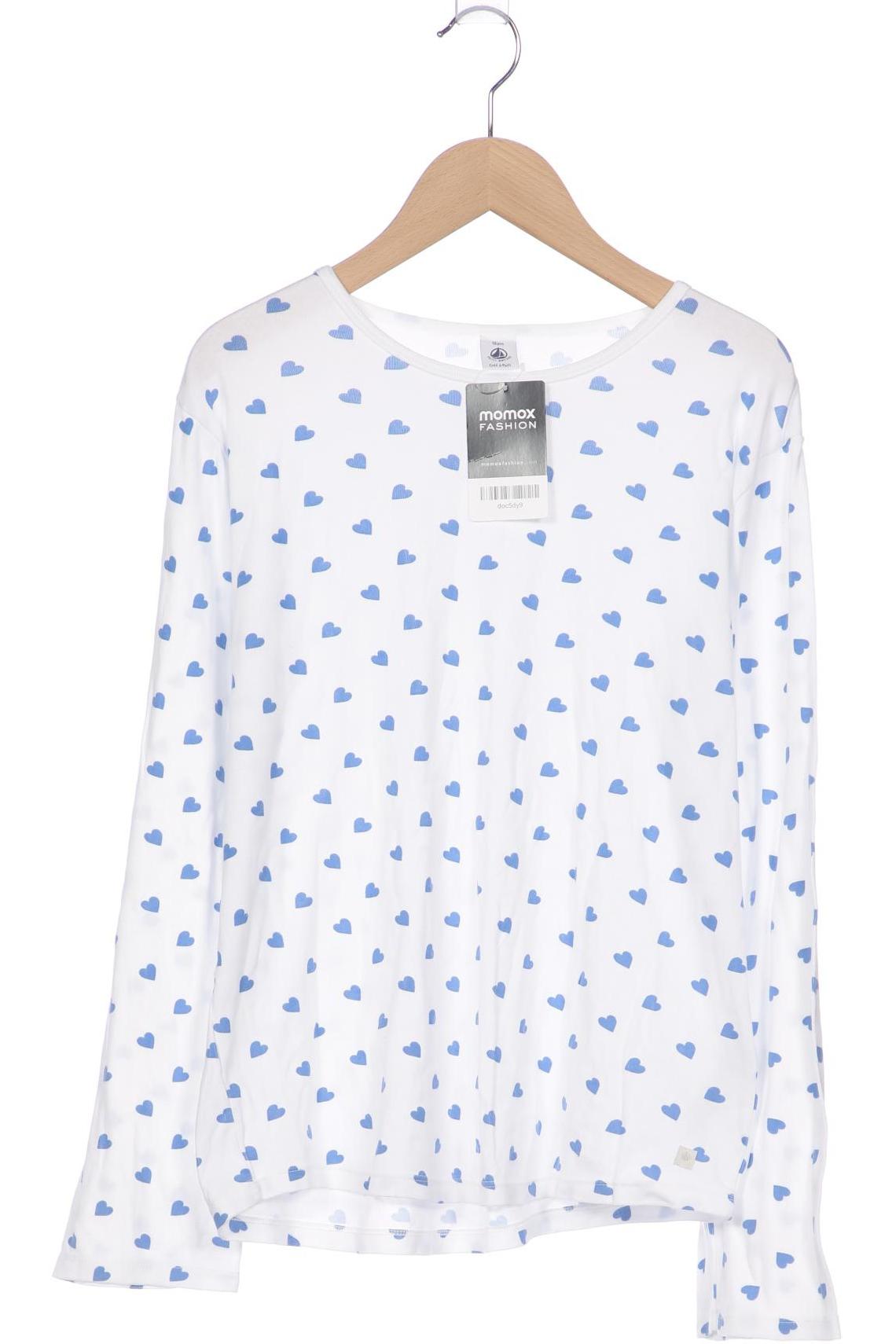 

Petit Bateau Damen Langarmshirt, weiß, Gr. 182