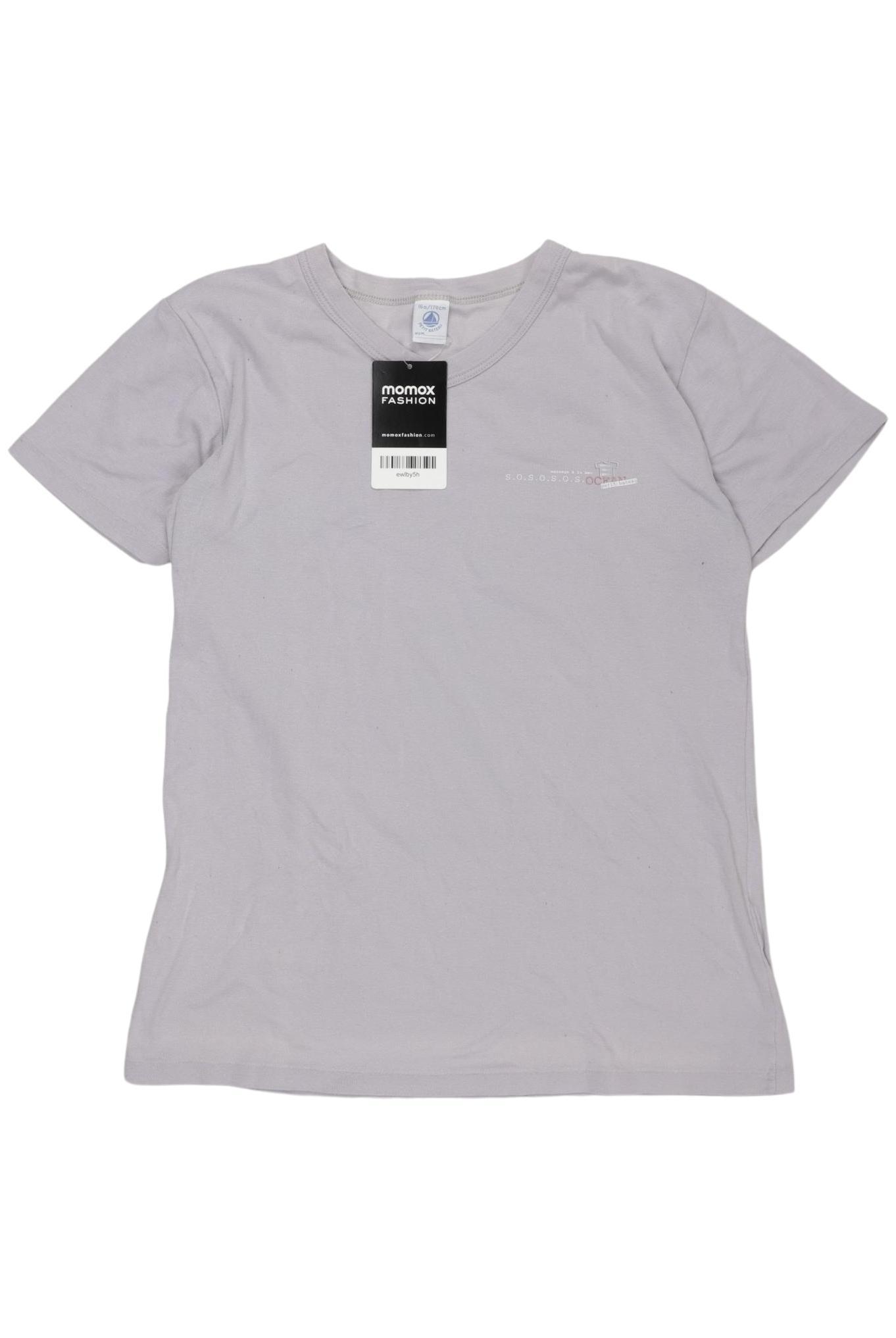 

Petit Bateau Damen T-Shirt, grau, Gr. 16