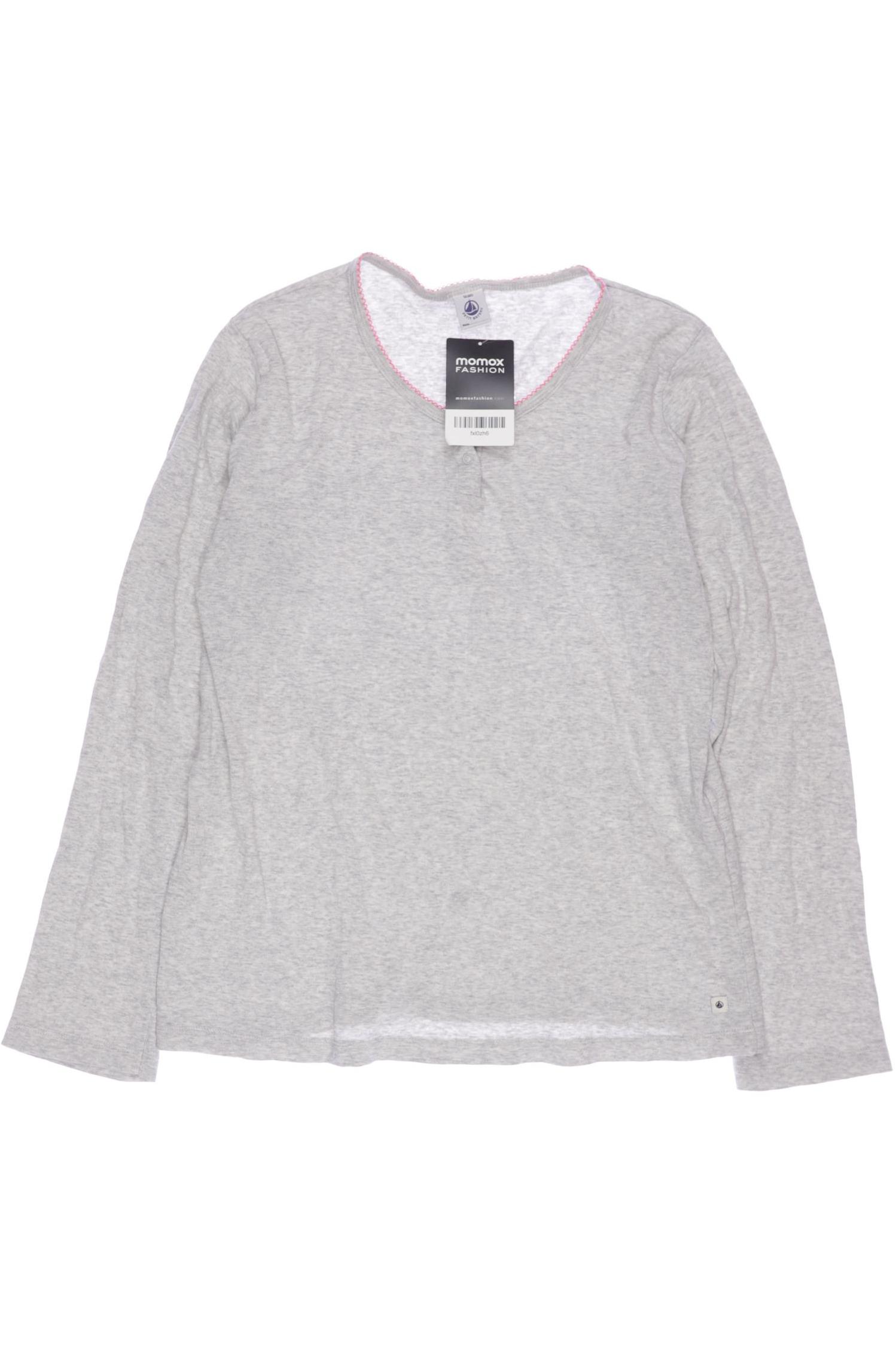 

Petit Bateau Damen Langarmshirt, grau, Gr. 16