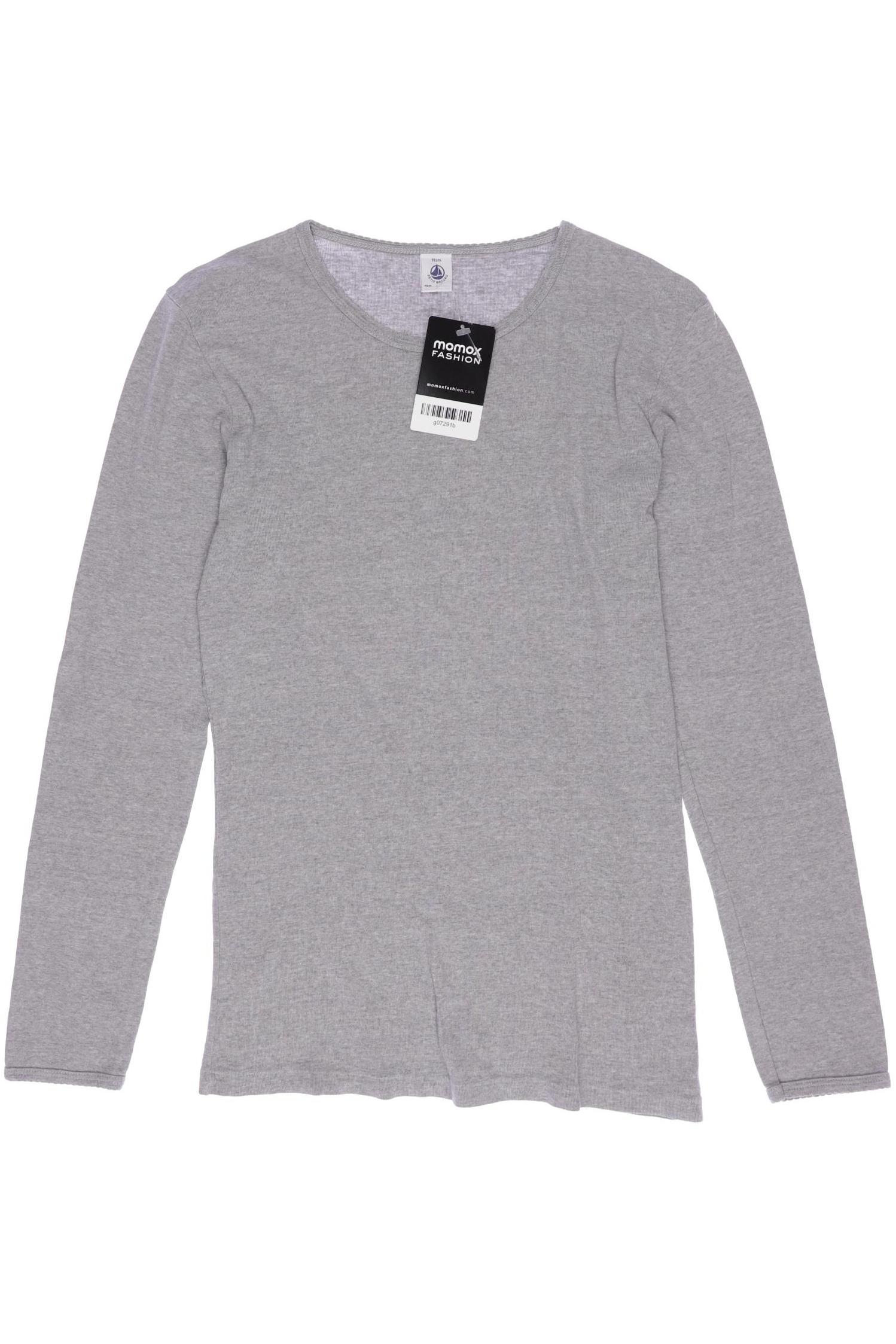 

Petit Bateau Damen Langarmshirt, grau, Gr. 182