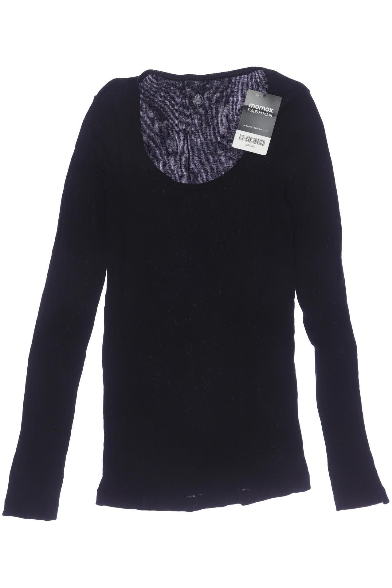 

Petit Bateau Damen Langarmshirt, schwarz, Gr. 188