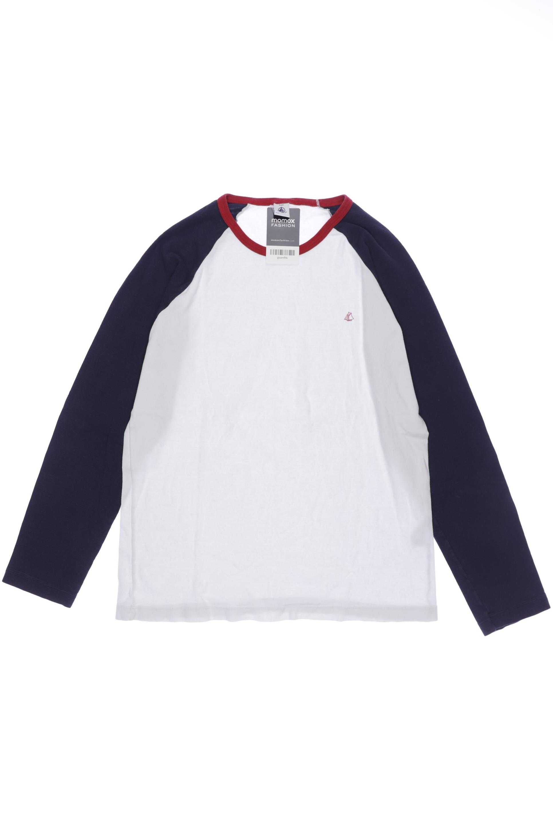 

Petit Bateau Mädchen Langarmshirt, weiß, Gr. 16