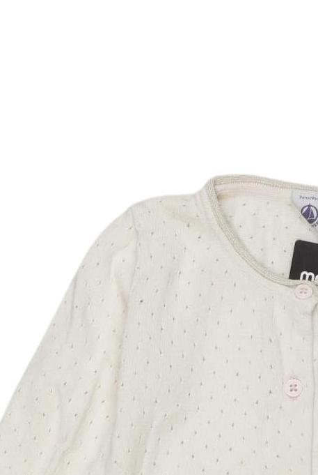 Thumbnail - Petit Bateau Mädchen Strickjacke, cremeweiß, Gr. 50