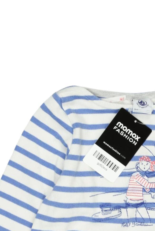 Thumbnail - Petit Bateau Mädchen Pullover, blau, Gr. 92