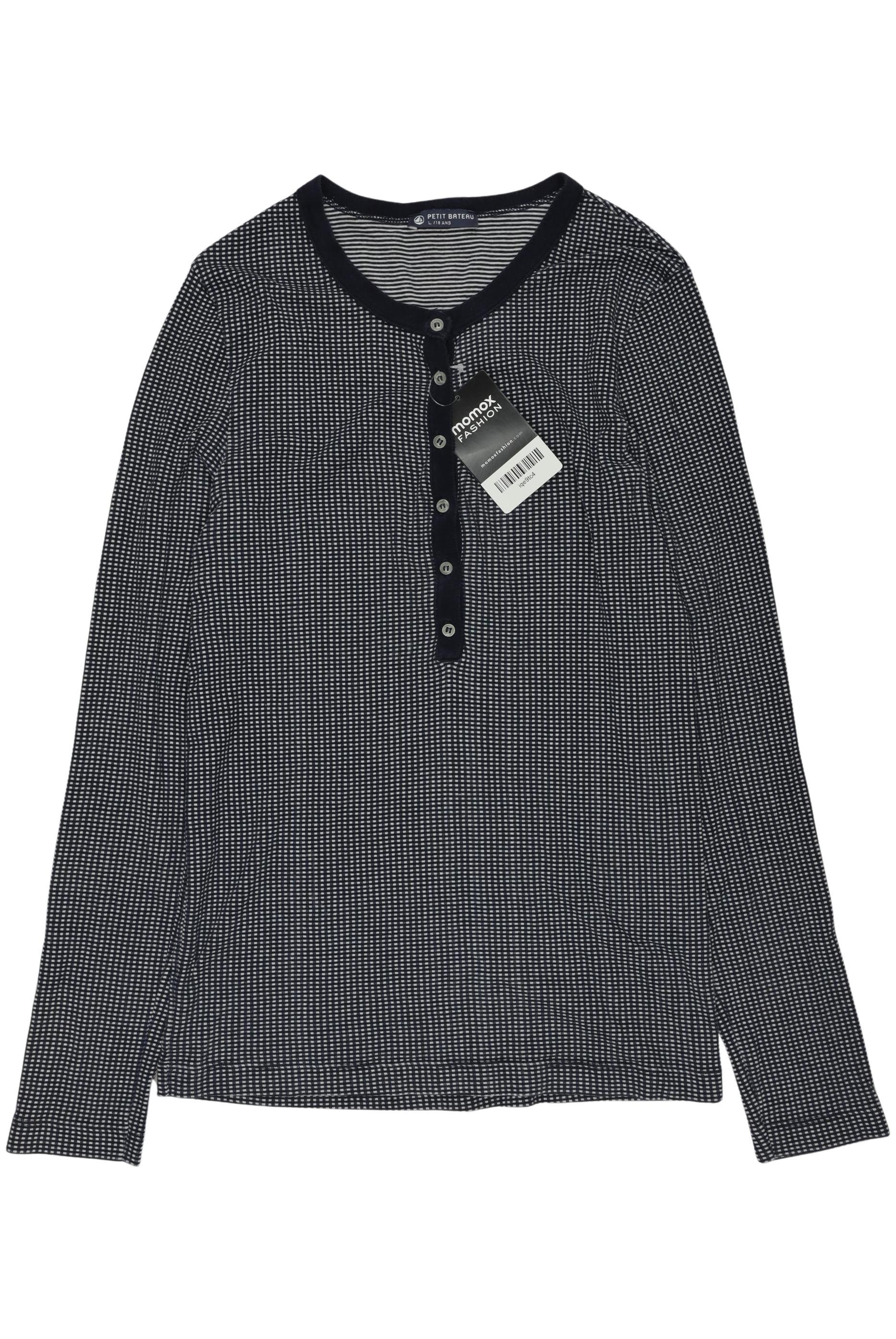 

Petit Bateau Mädchen Langarmshirt, marineblau, Gr. 18