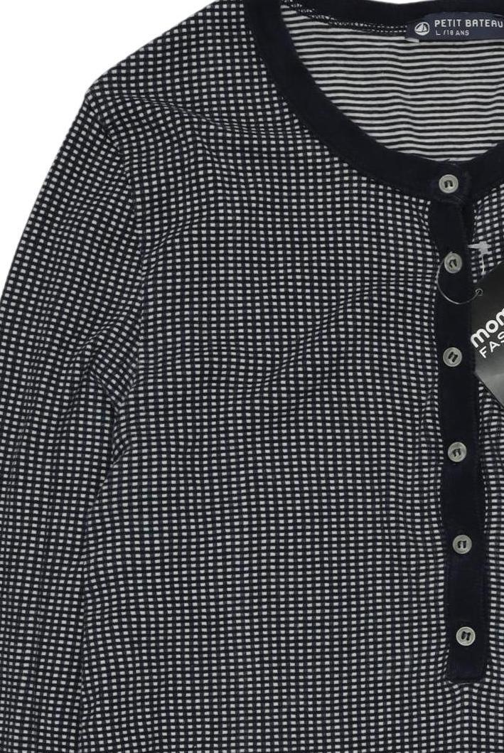 Thumbnail - Petit Bateau Mädchen Langarmshirt, marineblau, Gr. 18