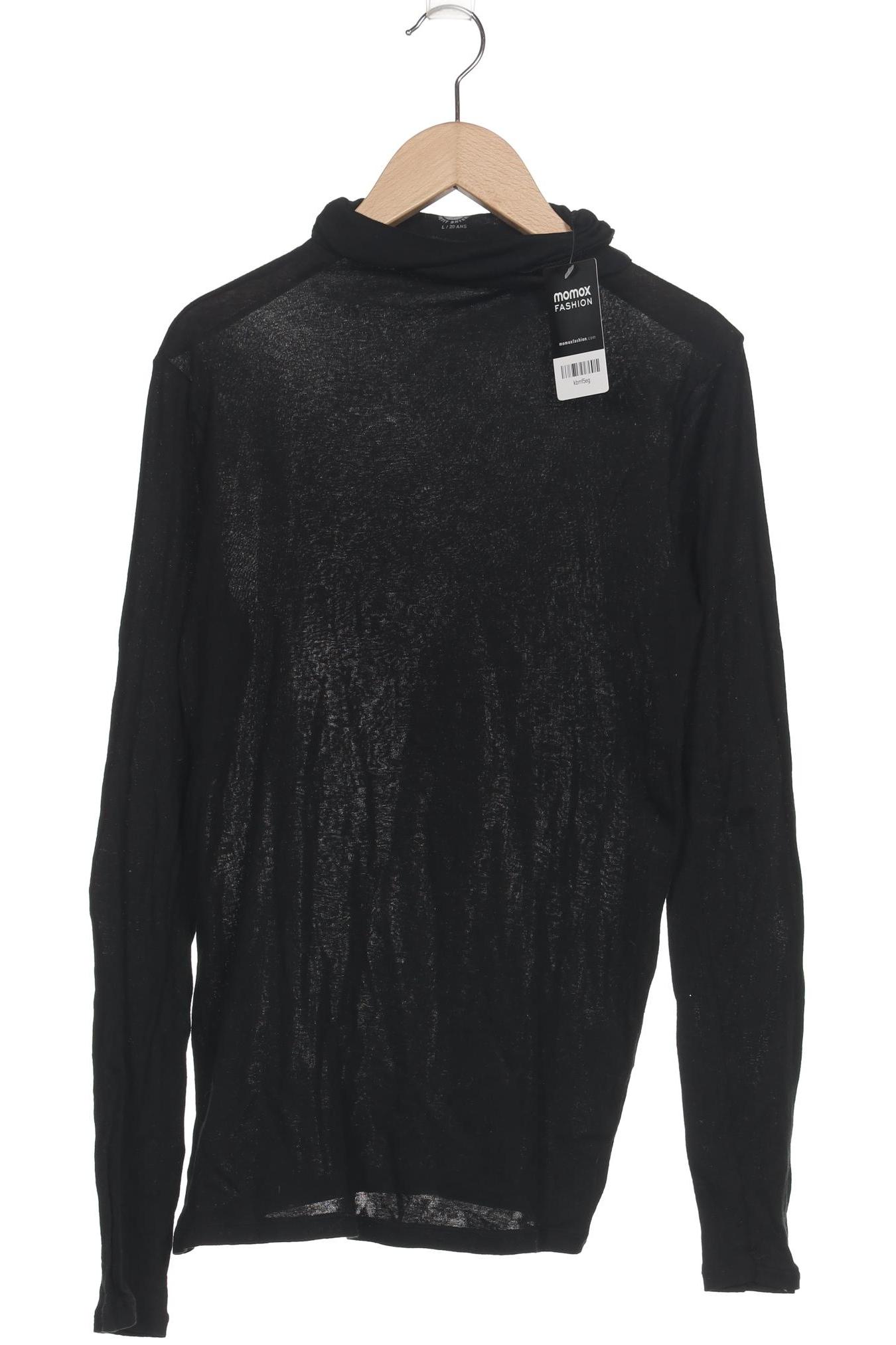 

Petit Bateau Damen Langarmshirt, schwarz, Gr. 20