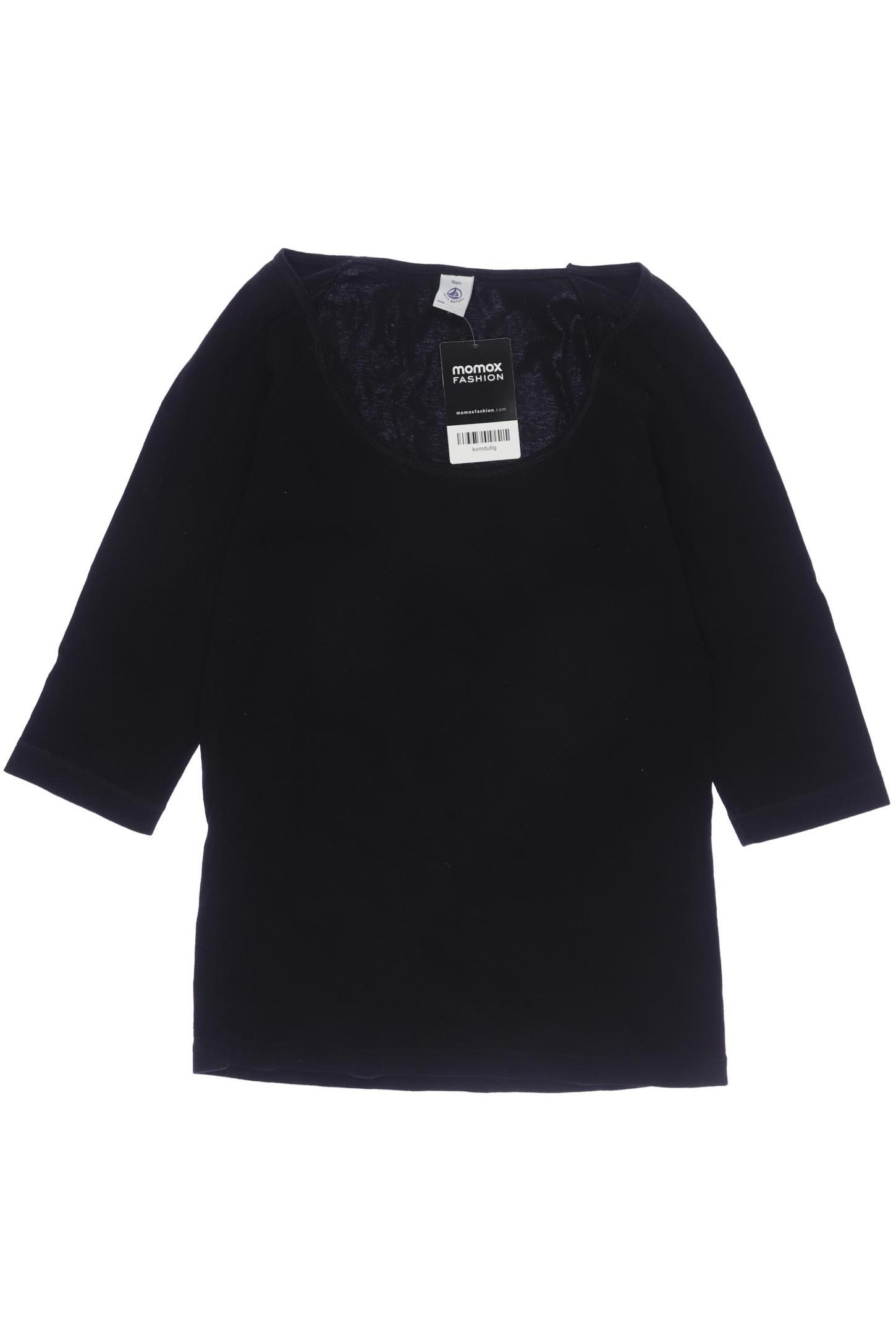 

Petit Bateau Damen Langarmshirt, schwarz, Gr. 182