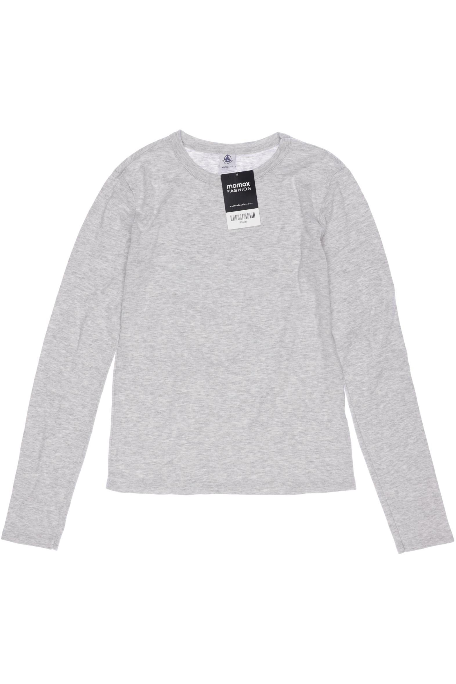 

Petit Bateau Damen Langarmshirt, grau, Gr. 164