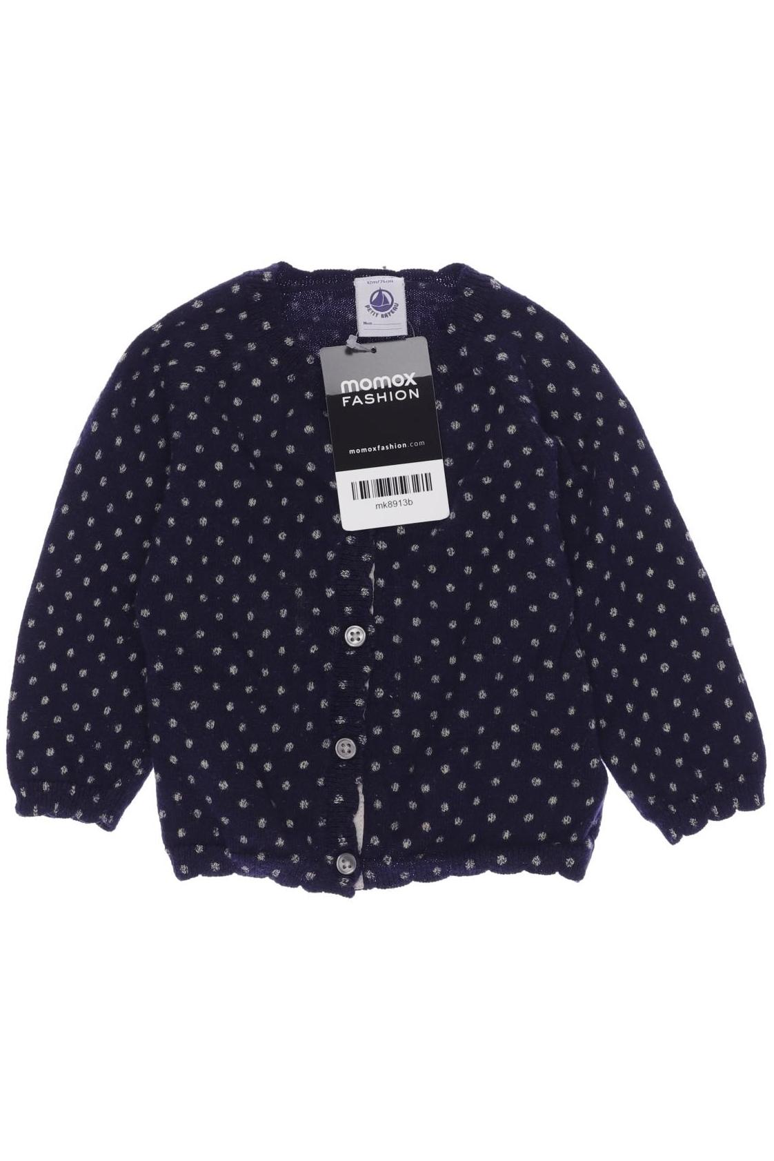 

Petit Bateau Damen Strickjacke, marineblau, Gr. 74