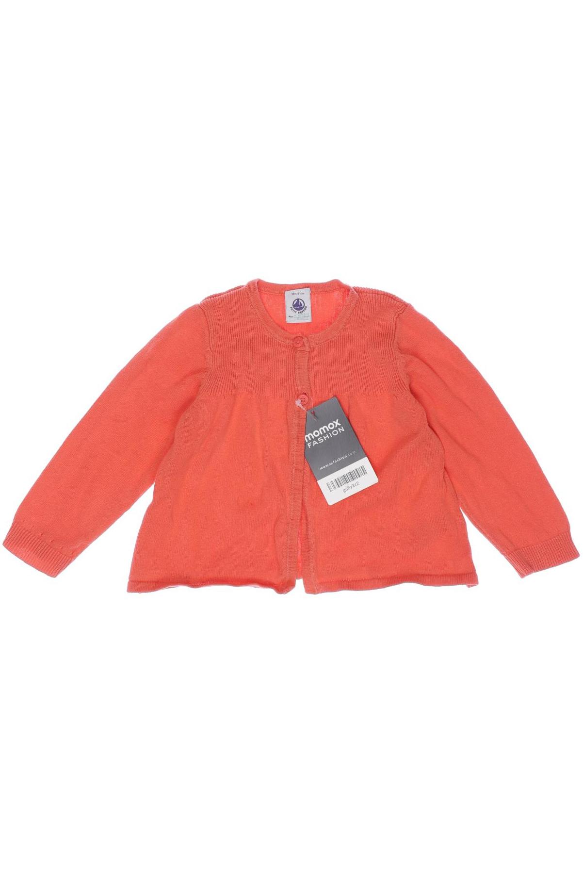 

Petit Bateau Damen Strickjacke, orange, Gr. 86