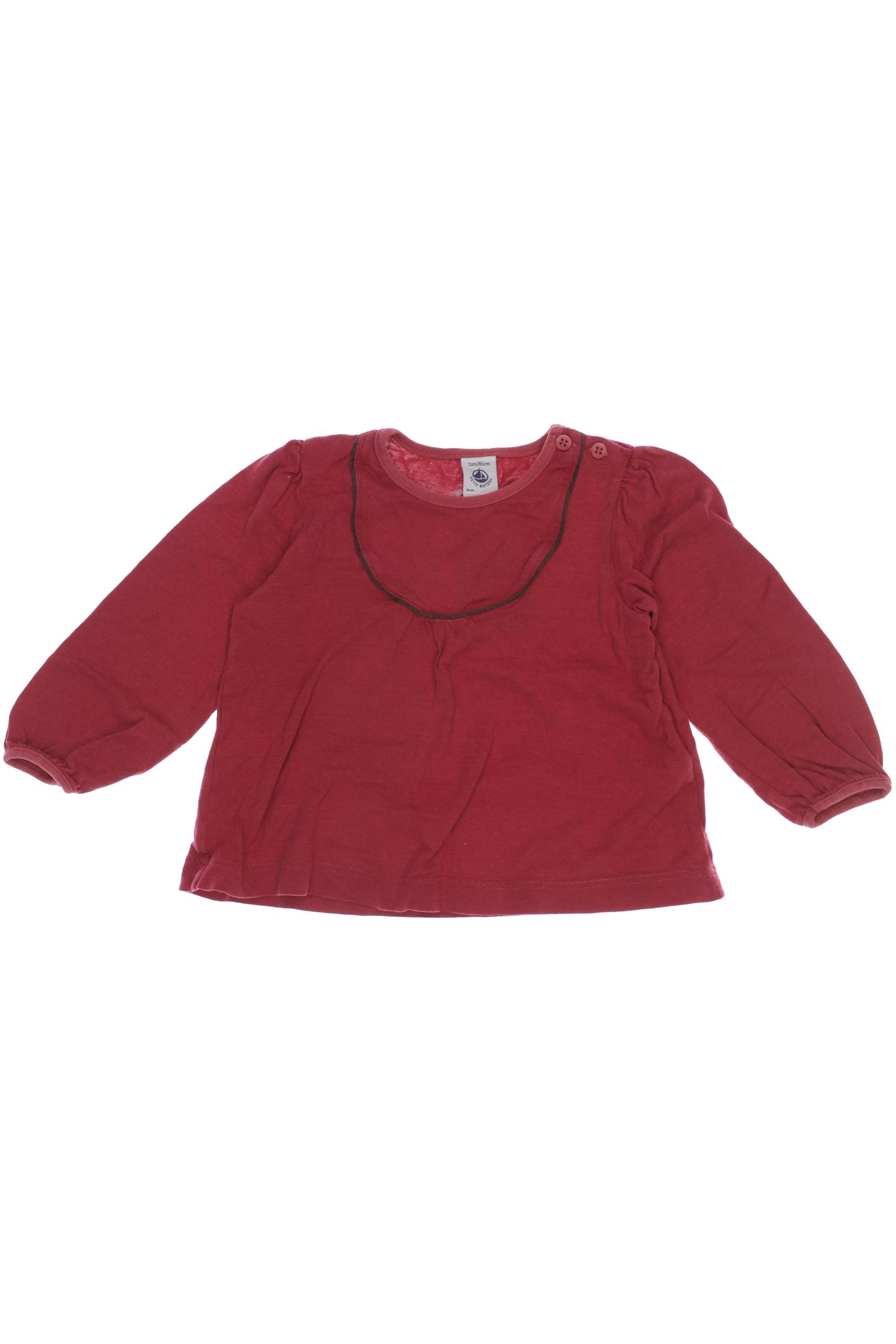 

Petit Bateau Damen Langarmshirt, rot, Gr. 86