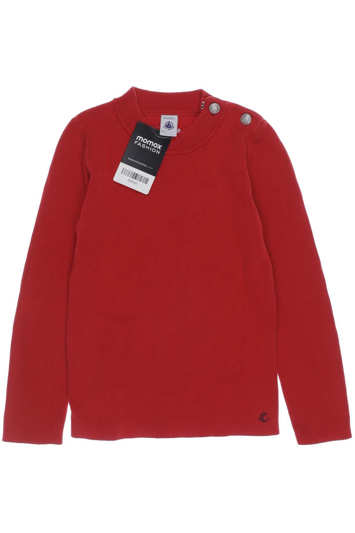 

Petit Bateau Damen Pullover, rot, Gr. 128