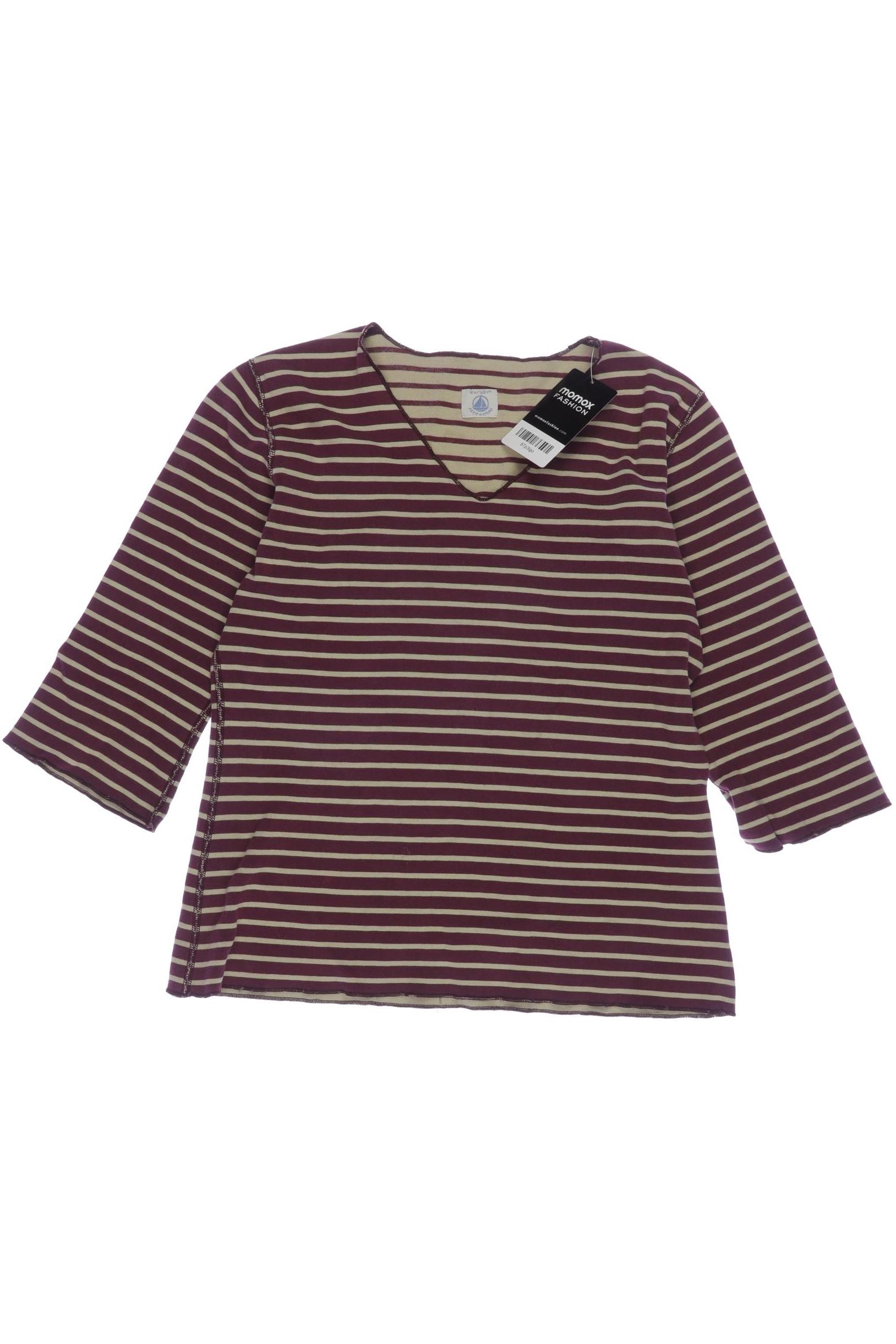 

Petit Bateau Damen Langarmshirt, bordeaux, Gr. 164