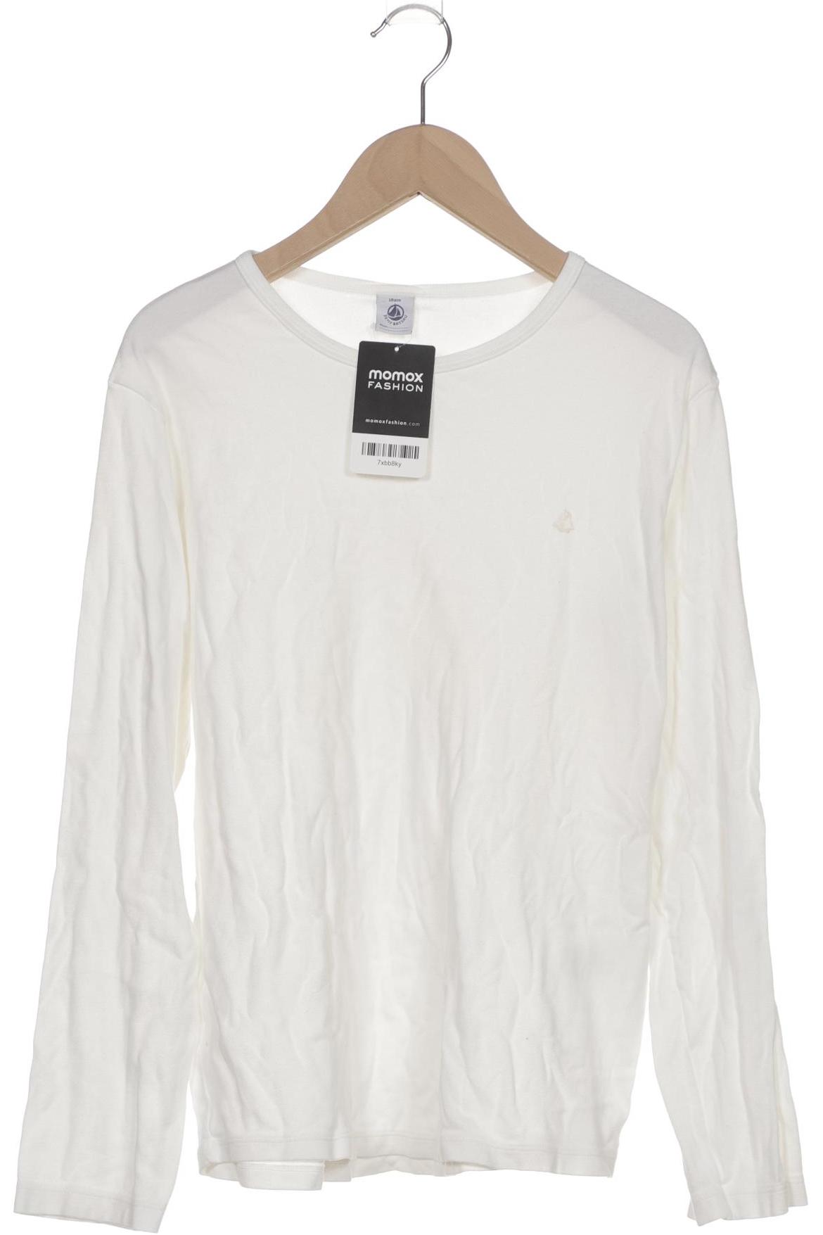 

Petit Bateau Damen Langarmshirt, weiß, Gr. 188