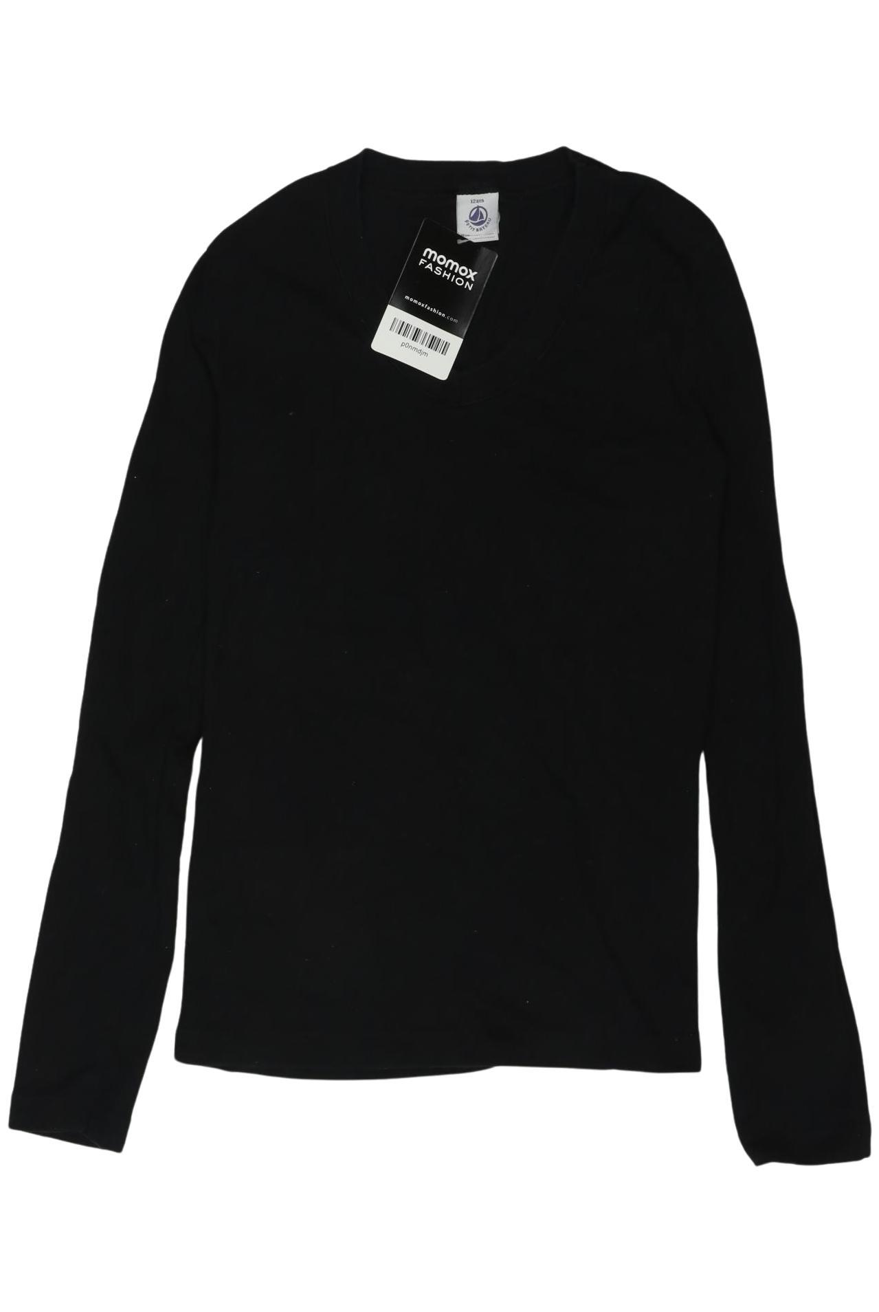 

Petit Bateau Damen Langarmshirt, schwarz, Gr. 12