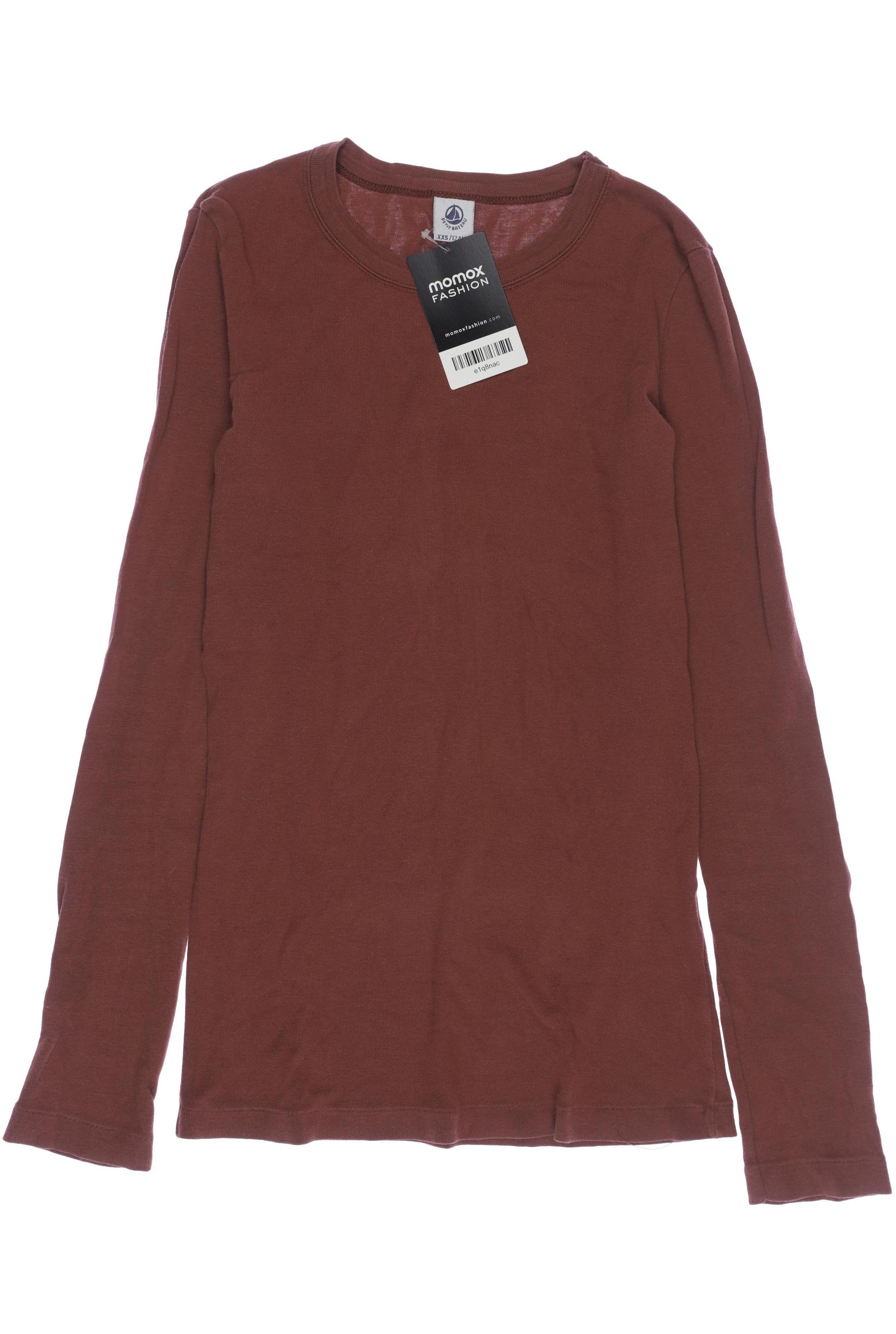 

Petit Bateau Damen Langarmshirt, braun, Gr. 152