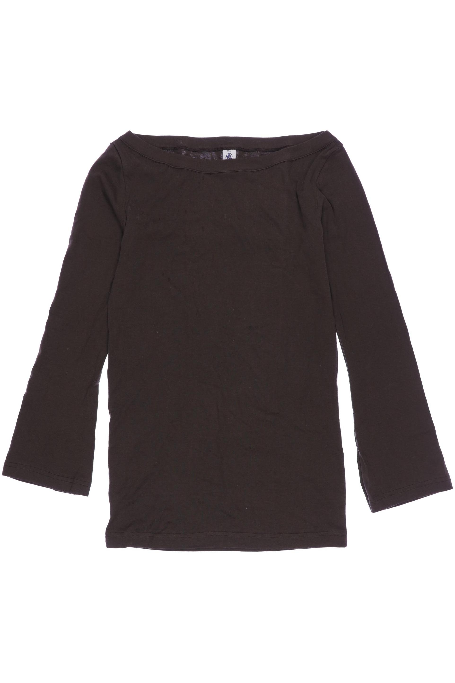 

Petit Bateau Damen Langarmshirt, braun, Gr. 18