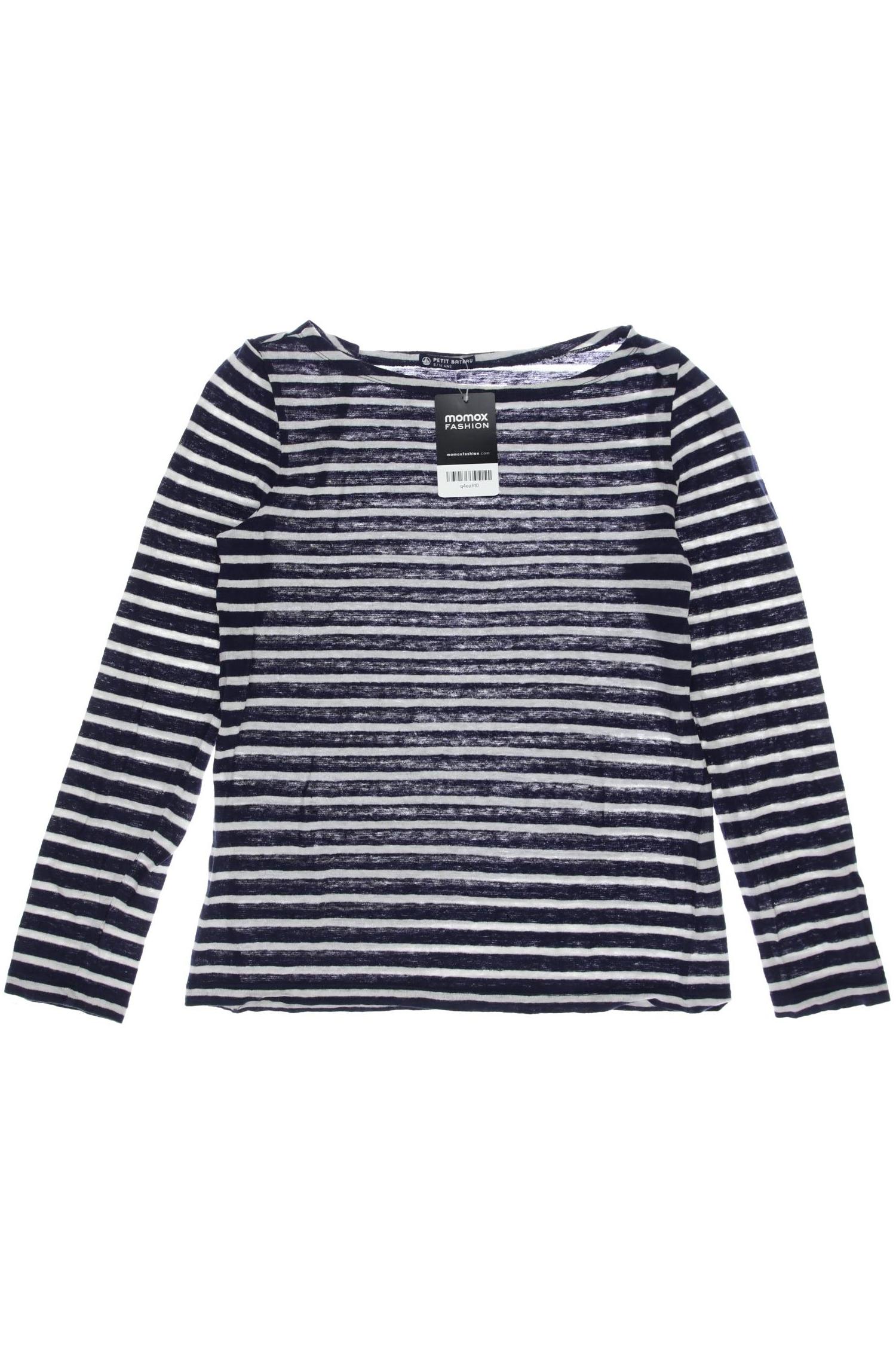 

Petit Bateau Damen Langarmshirt, marineblau, Gr. 176