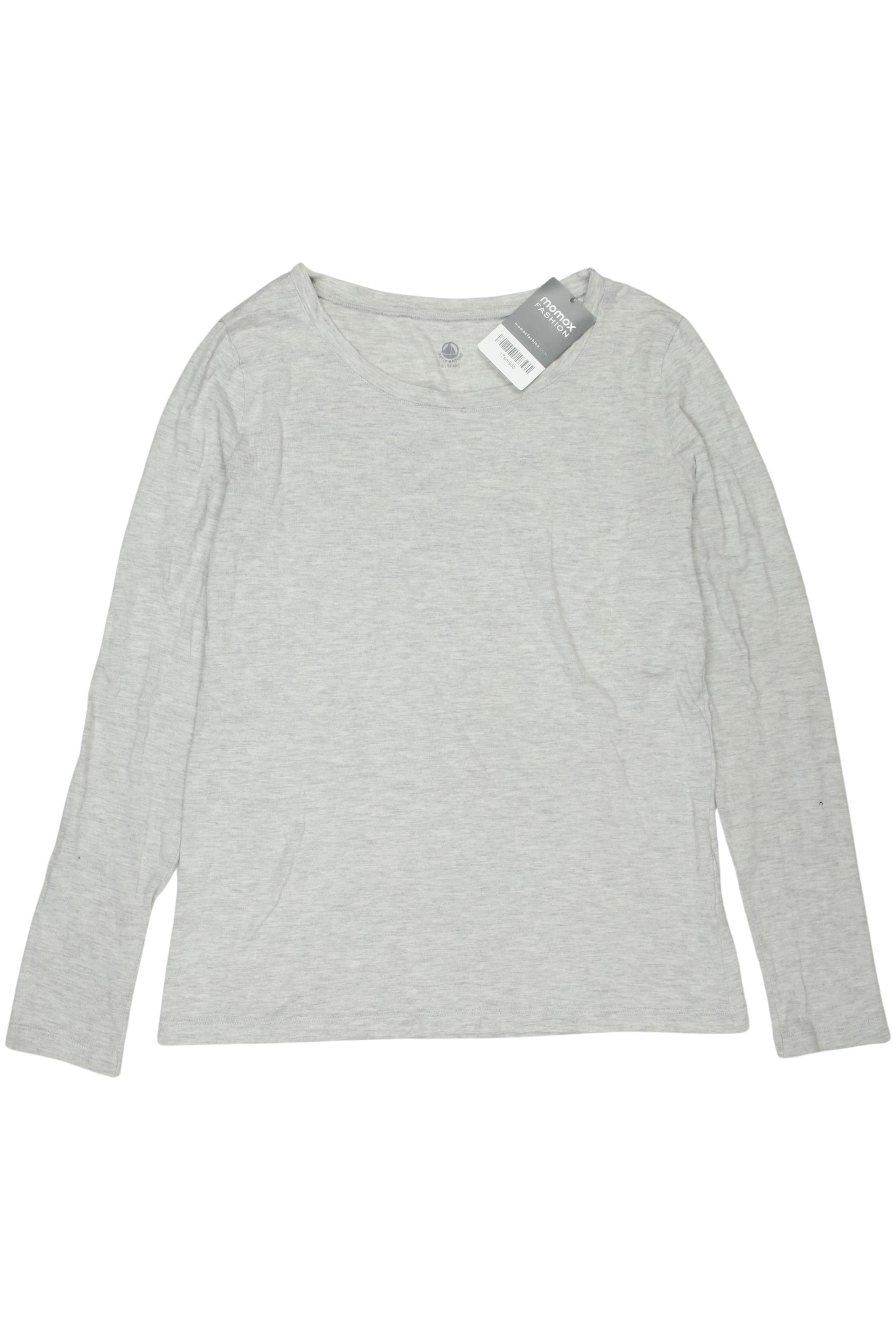 

Petit Bateau Damen Langarmshirt, grau, Gr. 16