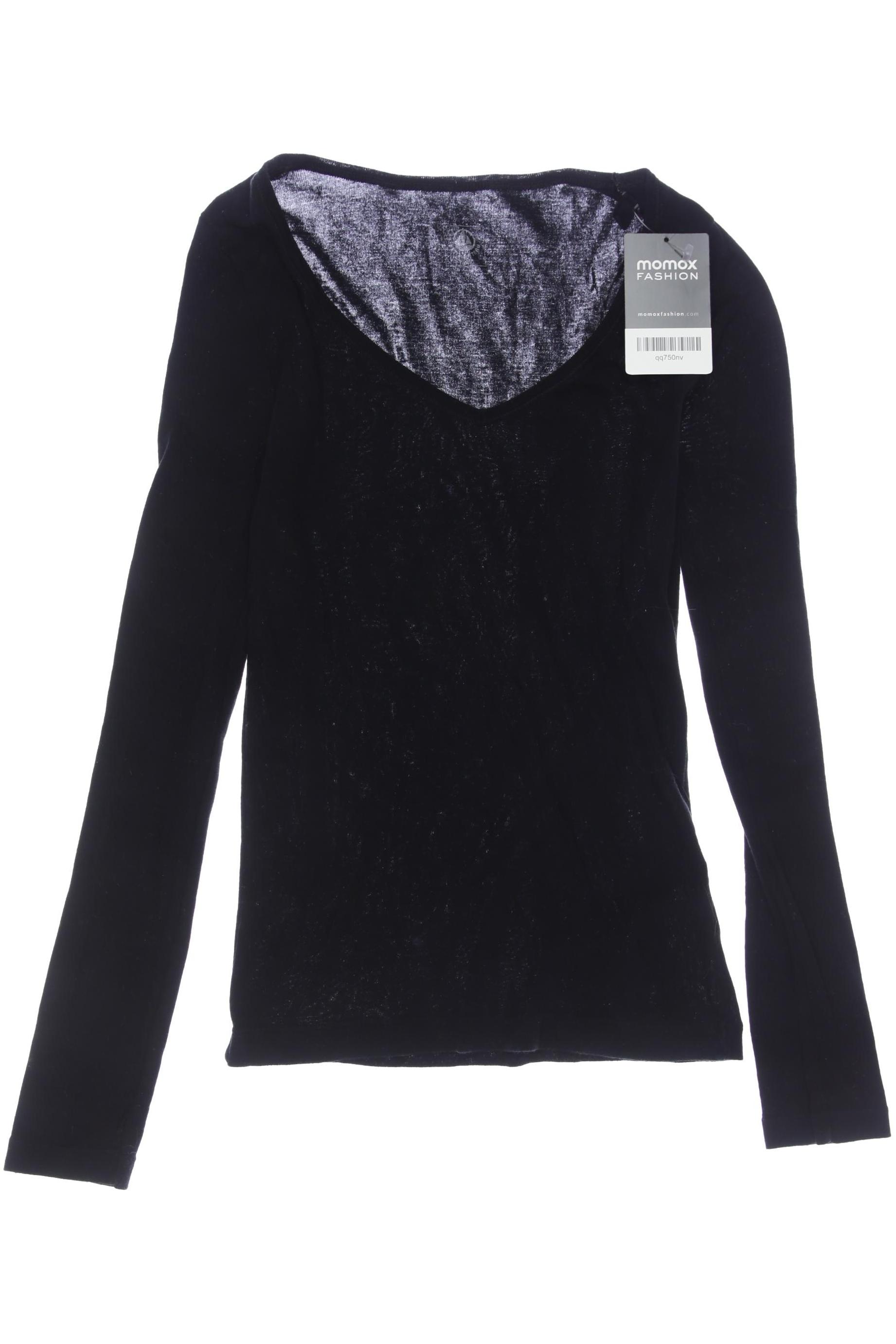 

Petit Bateau Damen Langarmshirt, schwarz, Gr. 12