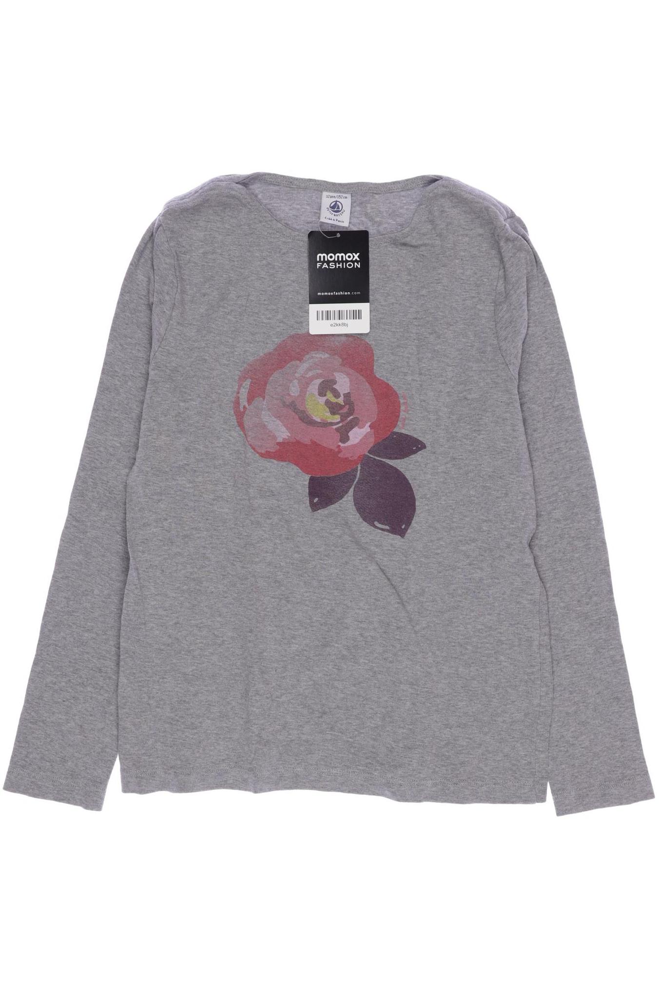 

Petit Bateau Mädchen Langarmshirt, grau