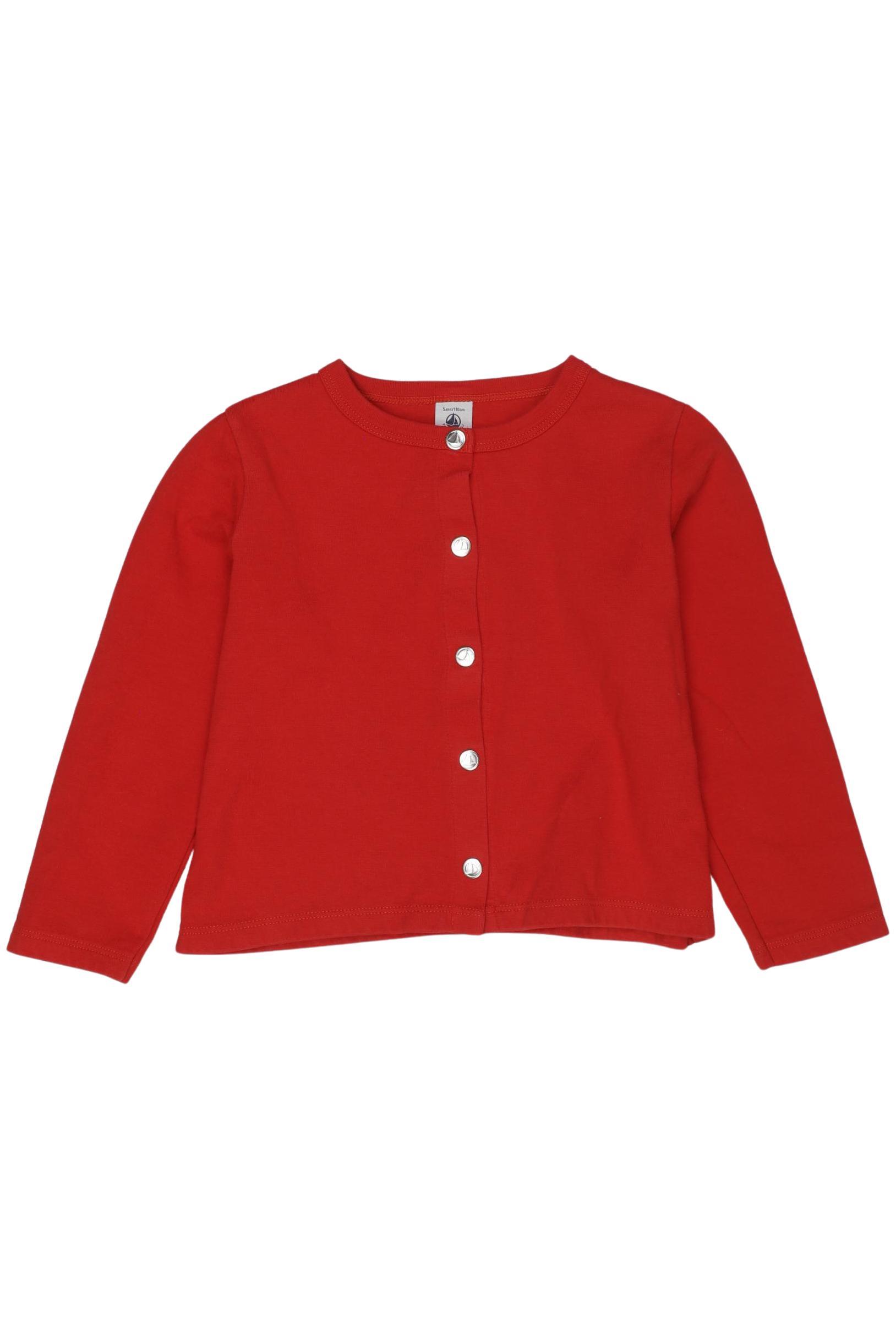 

Petit Bateau Mädchen Strickjacke, rot, Gr. 110