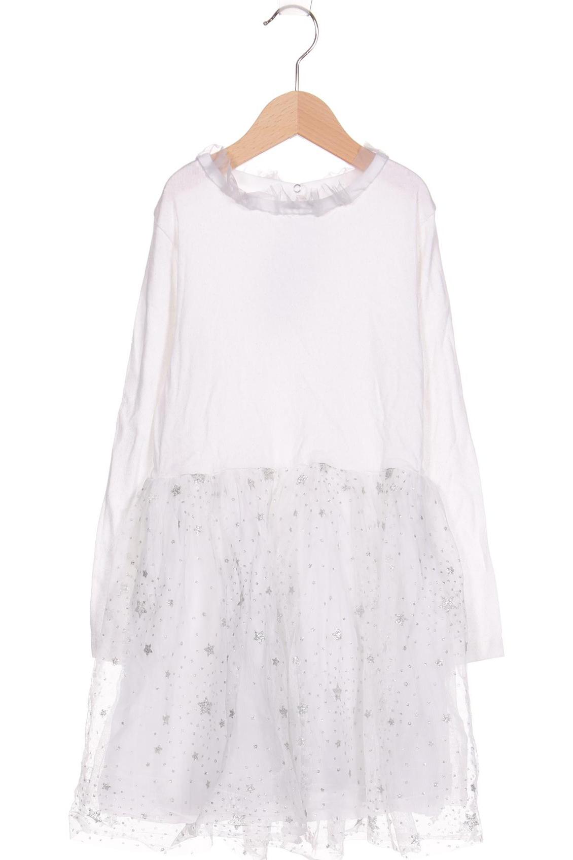 

Petit Bateau Mädchen Kleid, weiß