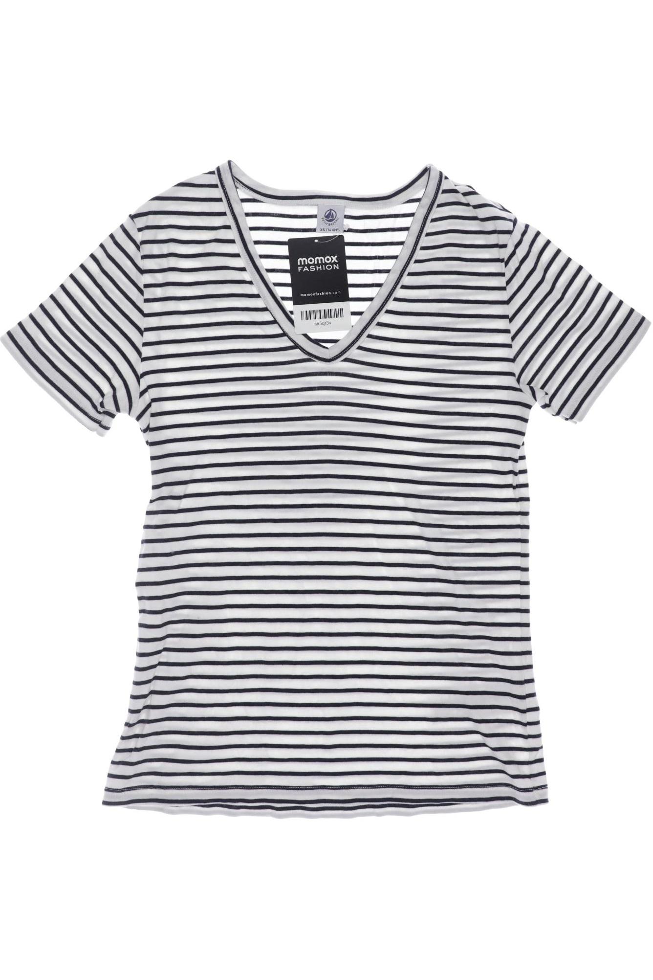 

Petit Bateau Mädchen T-Shirt, weiß