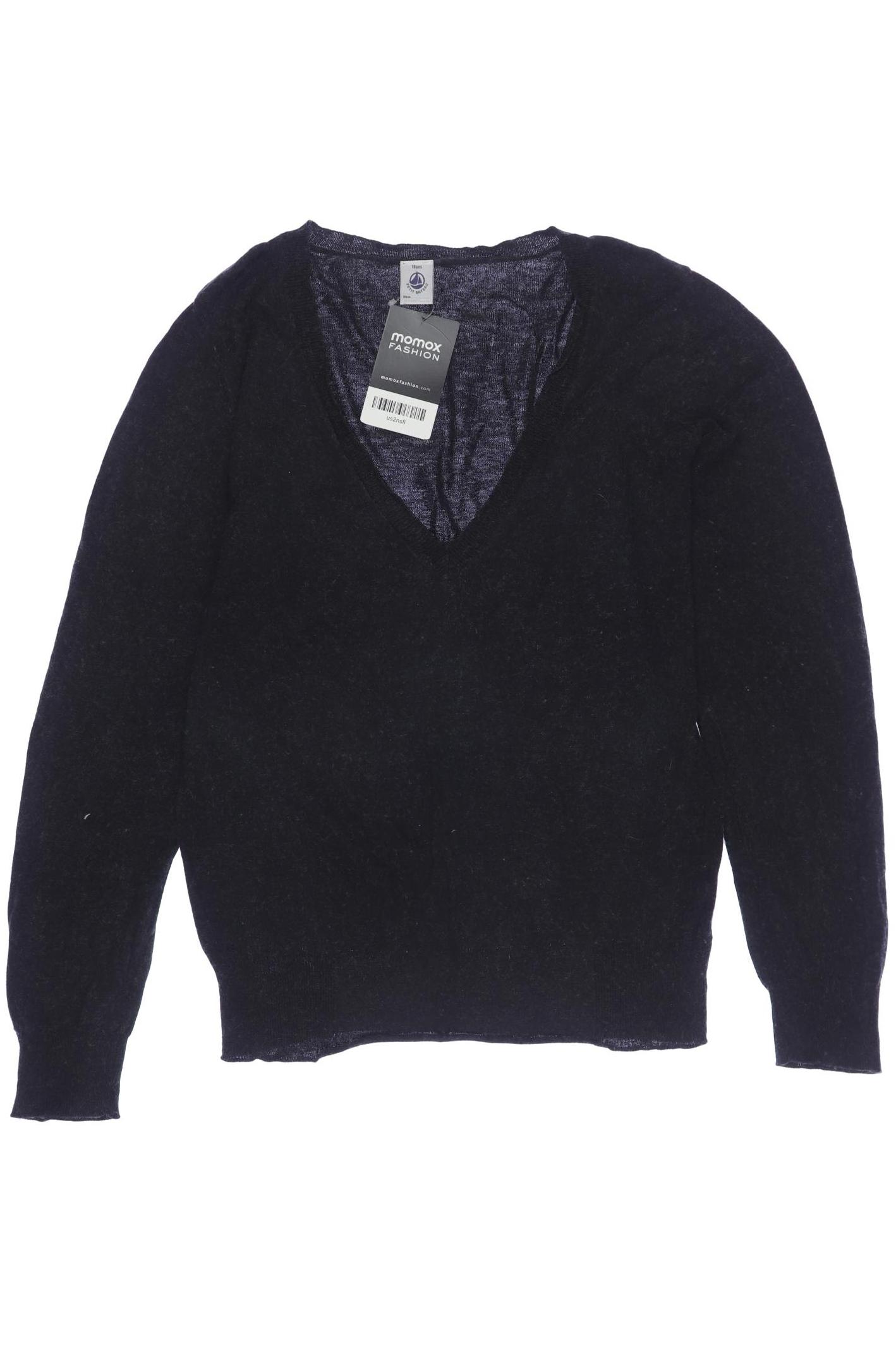 

Petit Bateau Damen Pullover, grau, Gr. 134