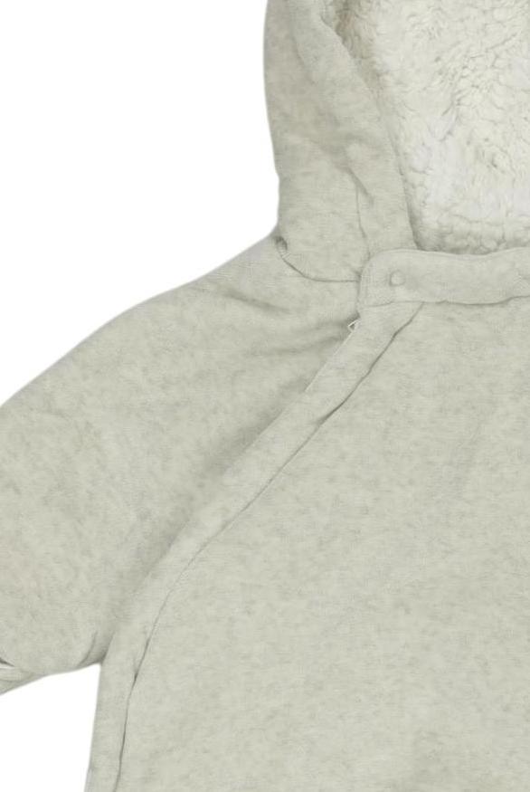 Thumbnail - Petit Bateau Mädchen Schneeanzug, grau, Gr. 68