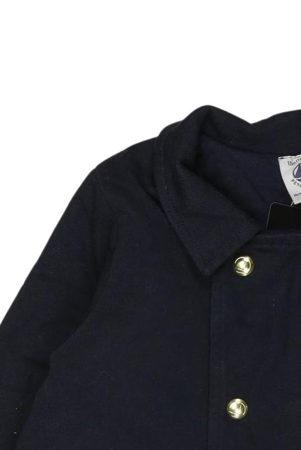 Thumbnail - Petit Bateau Mädchen Jacke, marineblau, Gr. 74