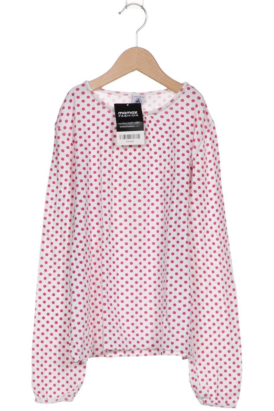 

Petit Bateau Mädchen Langarmshirt, weiß