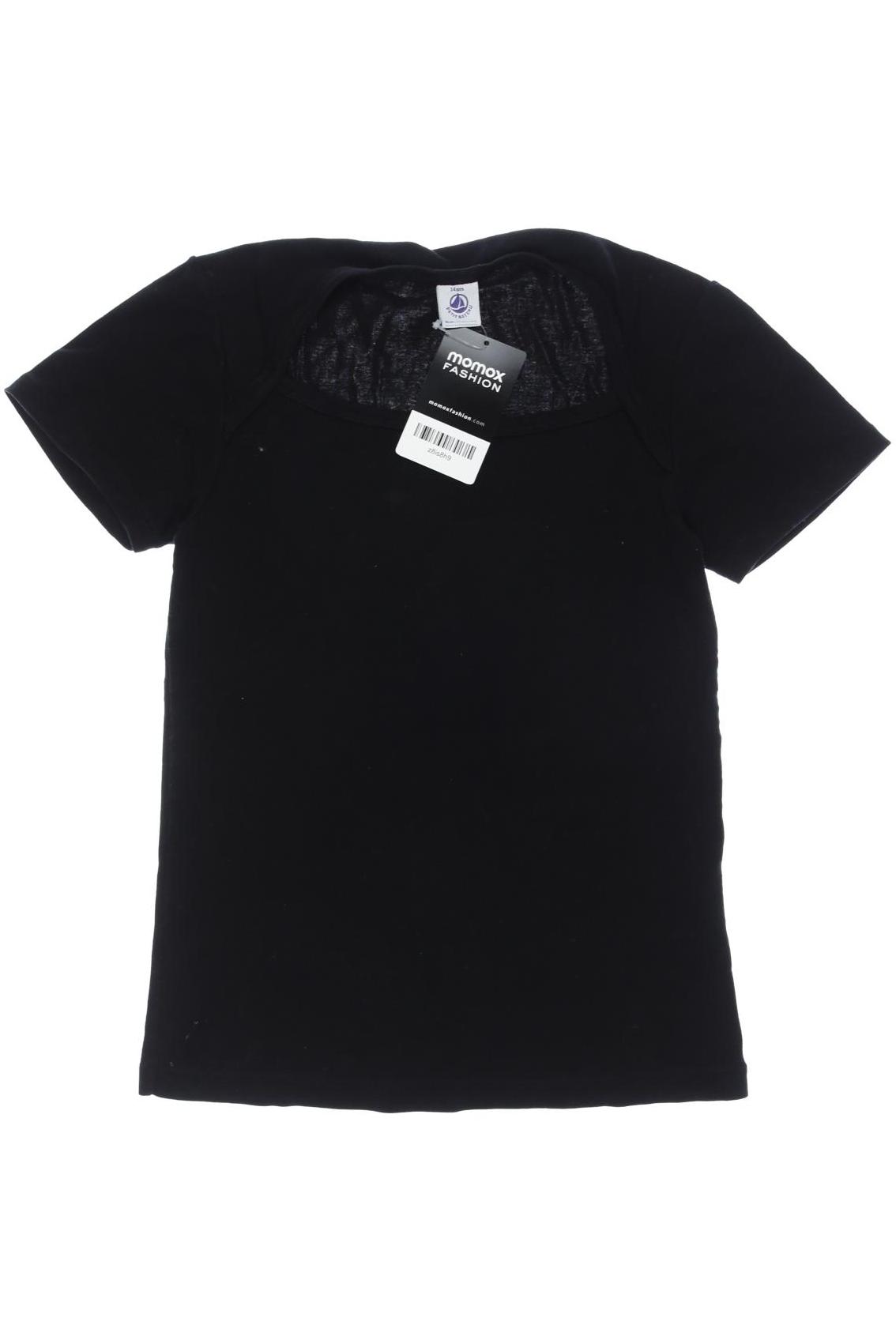 

Petit Bateau Damen T-Shirt, schwarz, Gr. 14