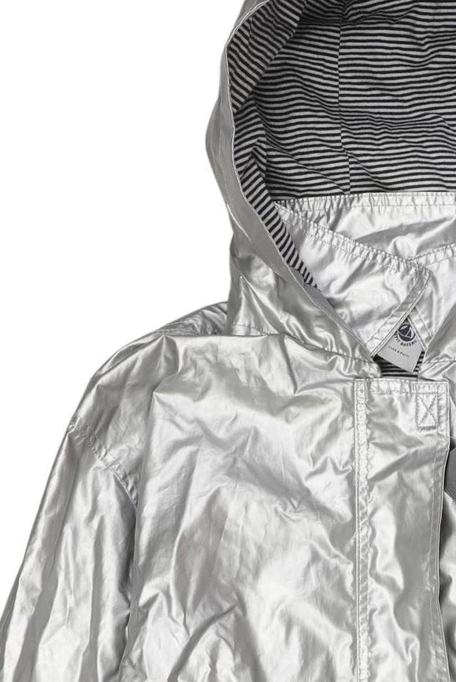 Thumbnail - Petit Bateau Mädchen Jacke, silber, Gr. 140