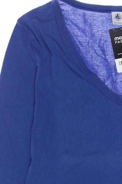 Thumbnail - Petit Bateau Mädchen Langarmshirt, blau, Gr. 20