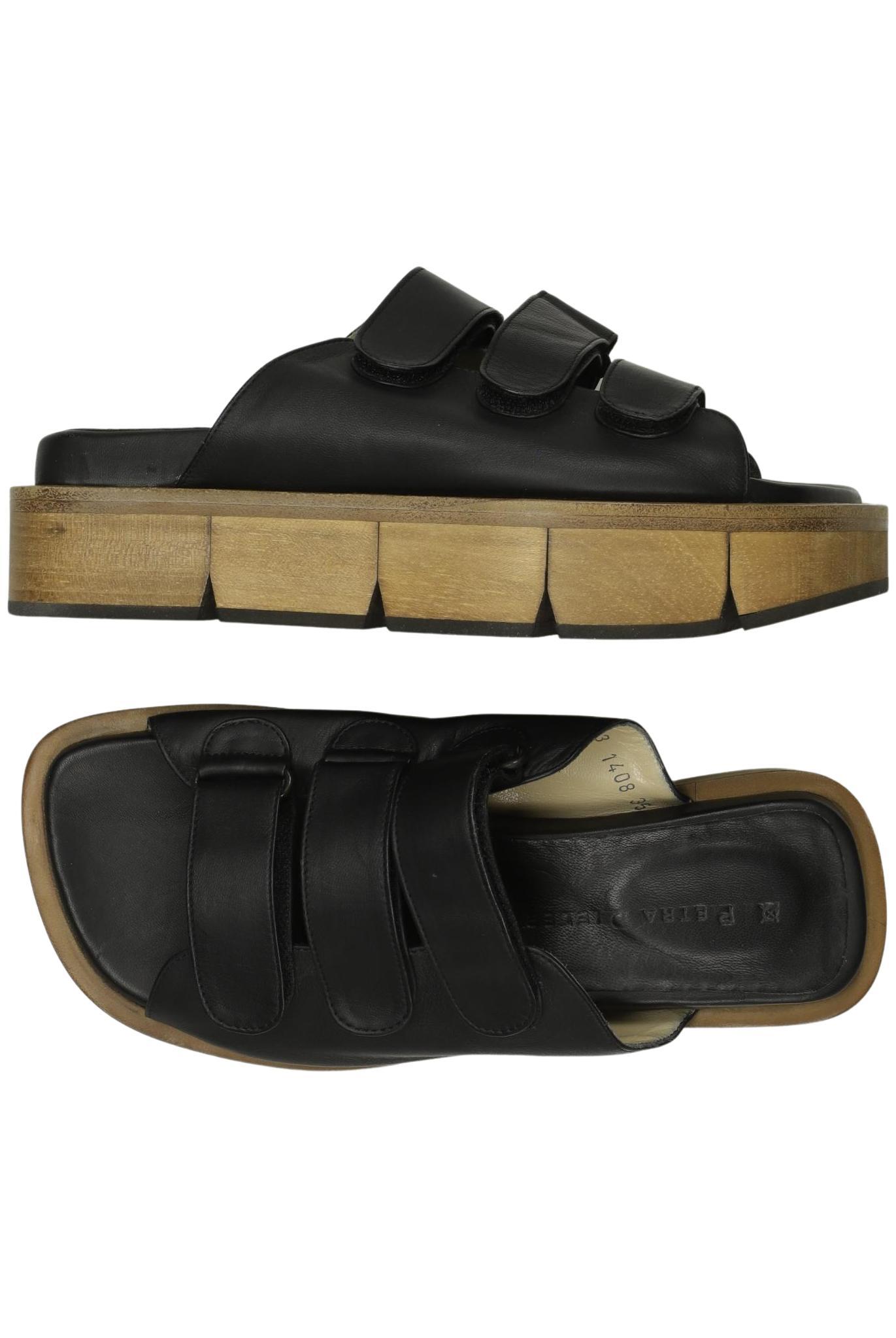 

Petra Dieler Damen Sandale, schwarz, Gr. 35