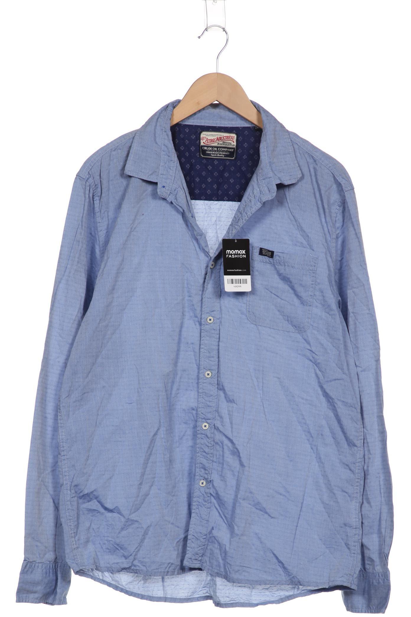 

Petrol Industries Herren Hemd, hellblau, Gr. 56