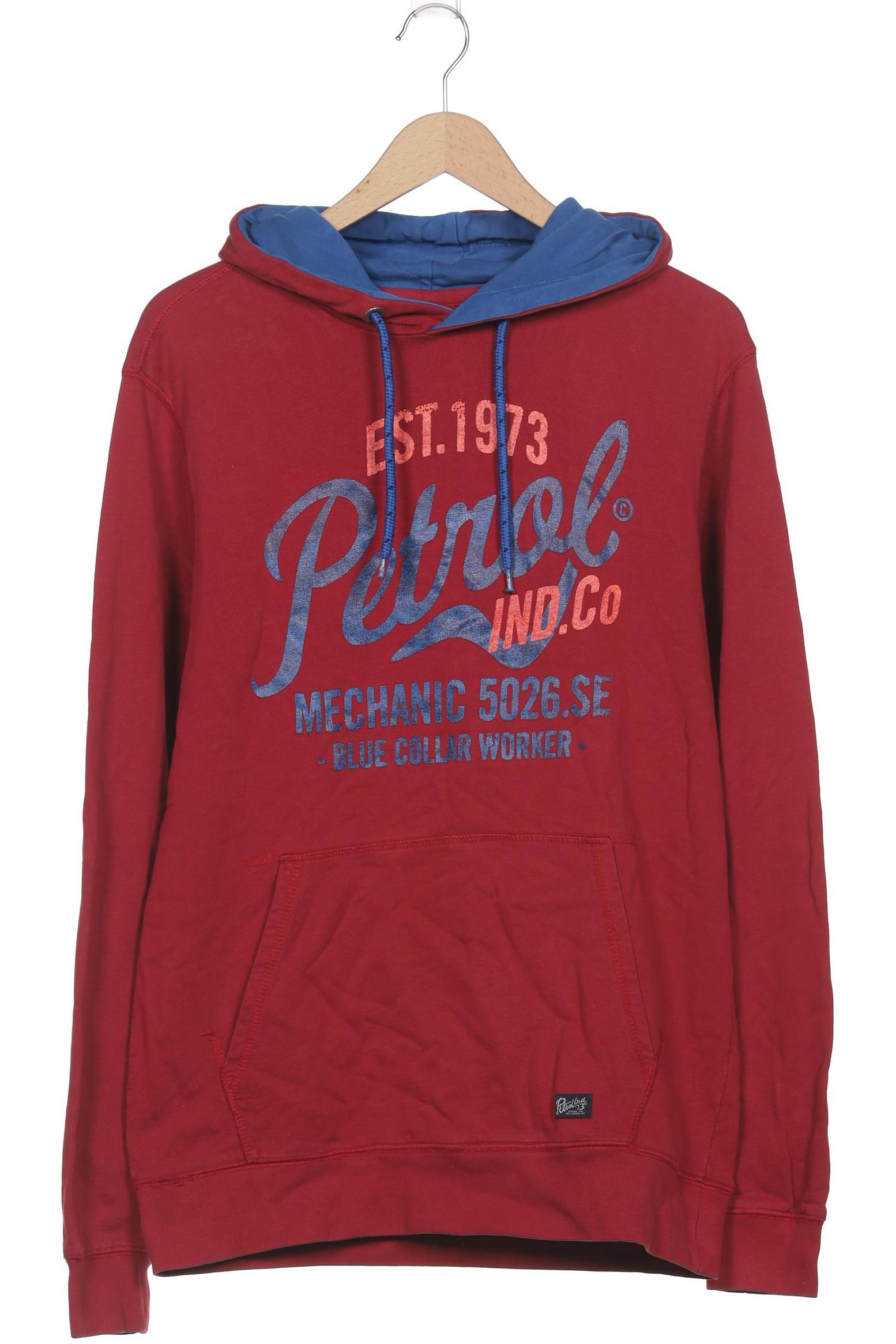 

Petrol Industries Herren Kapuzenpullover, rot, Gr. 52