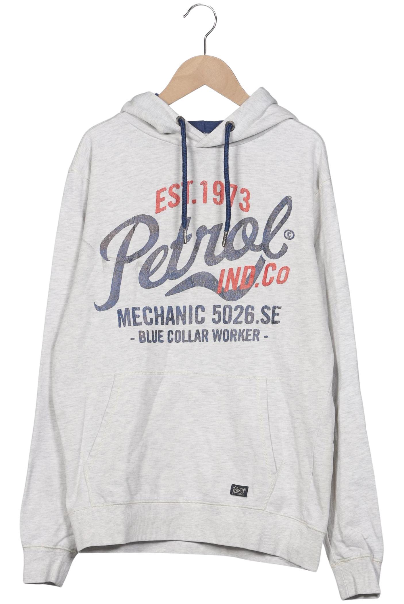 

Petrol Industries Herren Kapuzenpullover, grau, Gr. 48