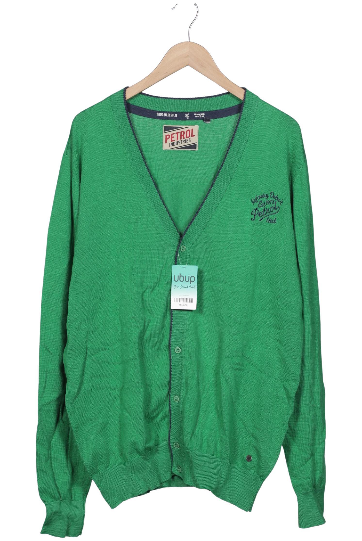 

Petrol Industries Herren Strickjacke, grün, Gr. 56