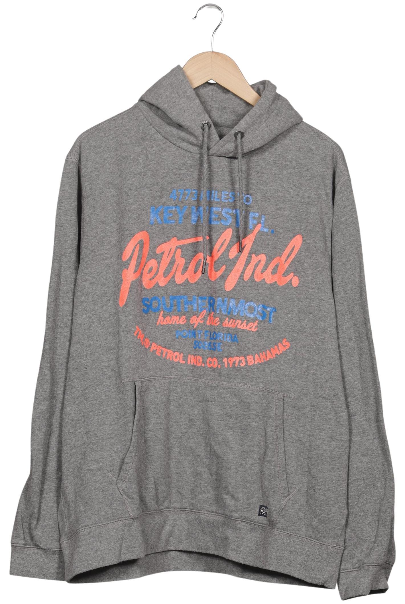 

Petrol Industries Herren Kapuzenpullover, grau, Gr. 58