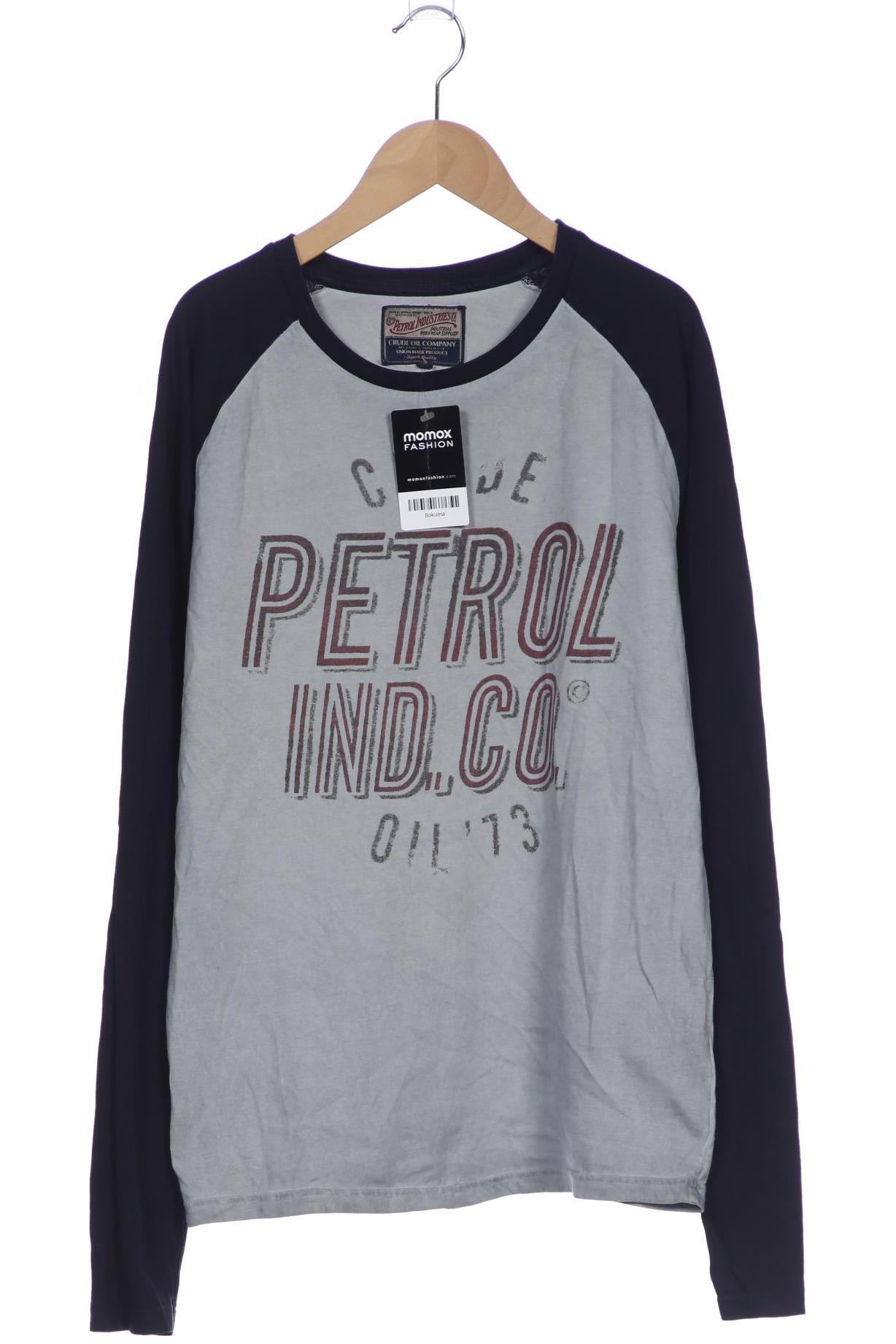 

Petrol Industries Herren Langarmshirt, grau, Gr. 48