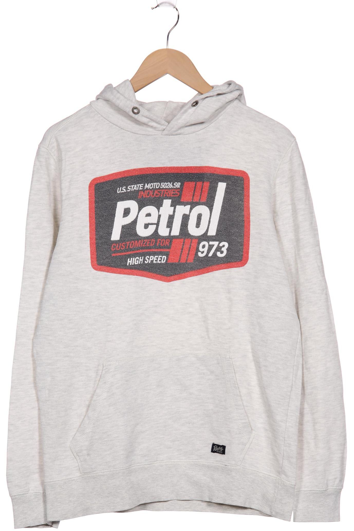 

PETROL INDUSTRIES Herren Kapuzenpullover, cremeweiß