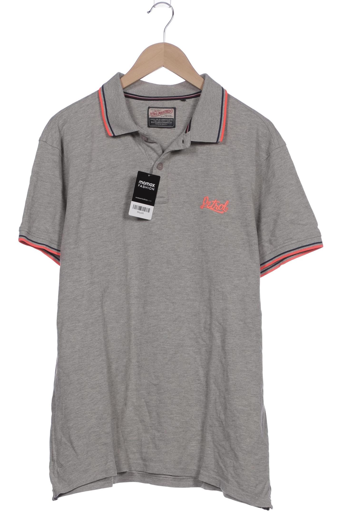 

Petrol Industries Herren Poloshirt, grau, Gr. 56